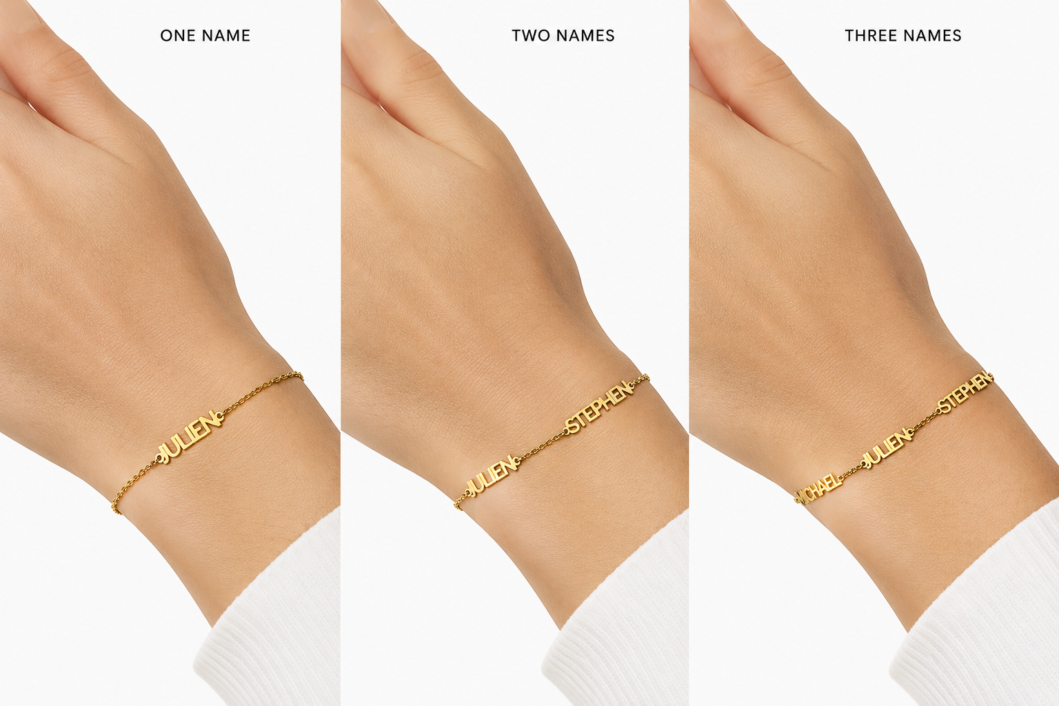 Custom Name Bracelet - Water Resistant