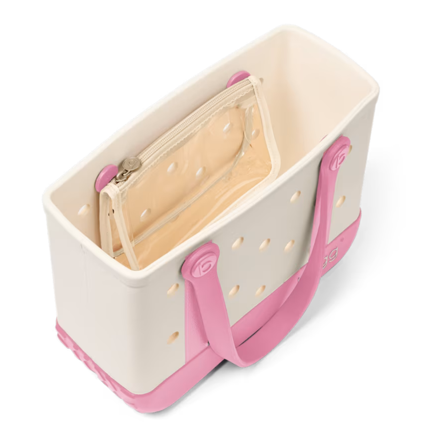 Compact BOGG BAGS Bitty Bogg® Handbag with leather strap and colorful fabric body, stylish and versatile for everyday use.