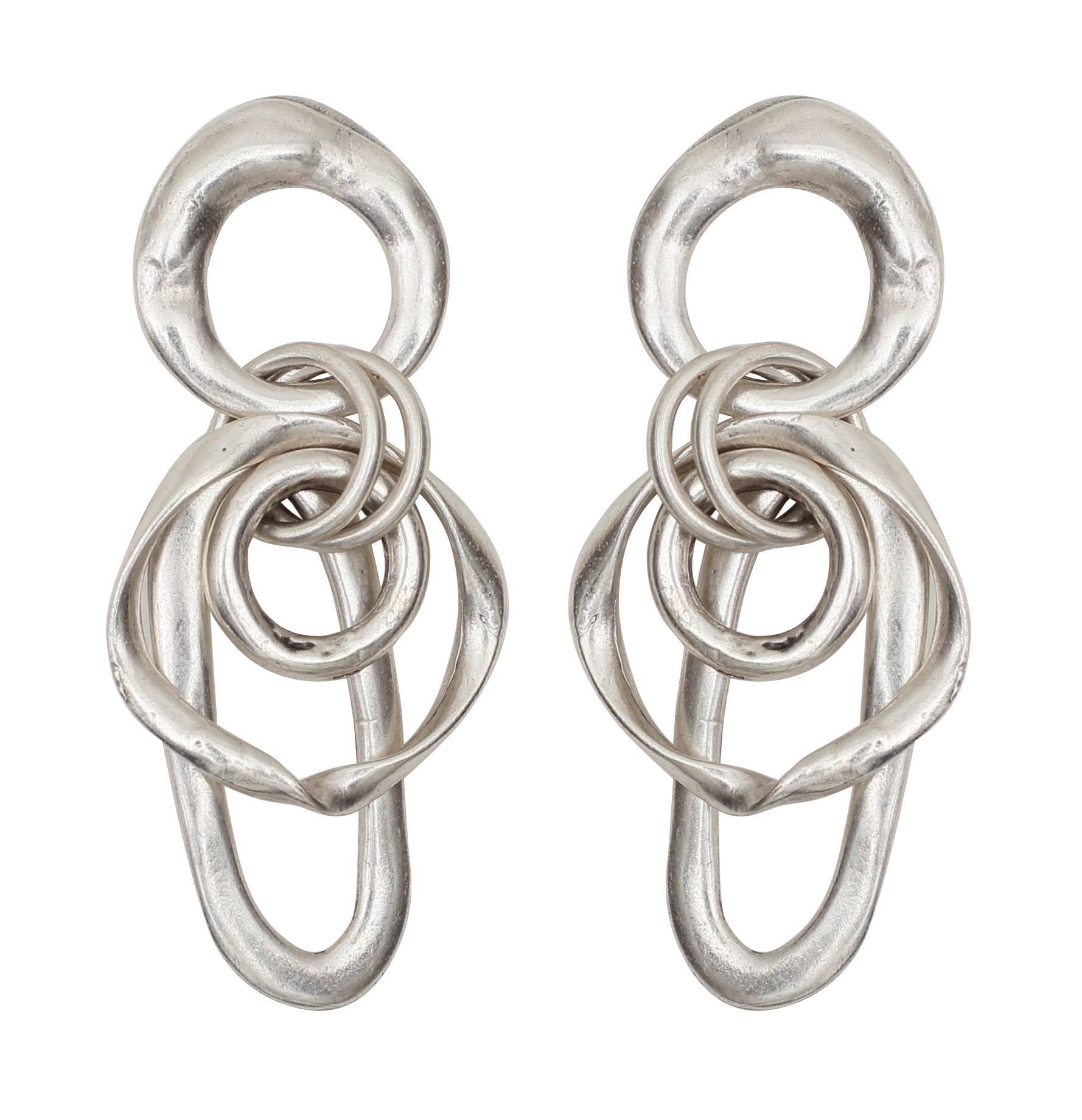 Handmade Pewter Earrings - NE1596