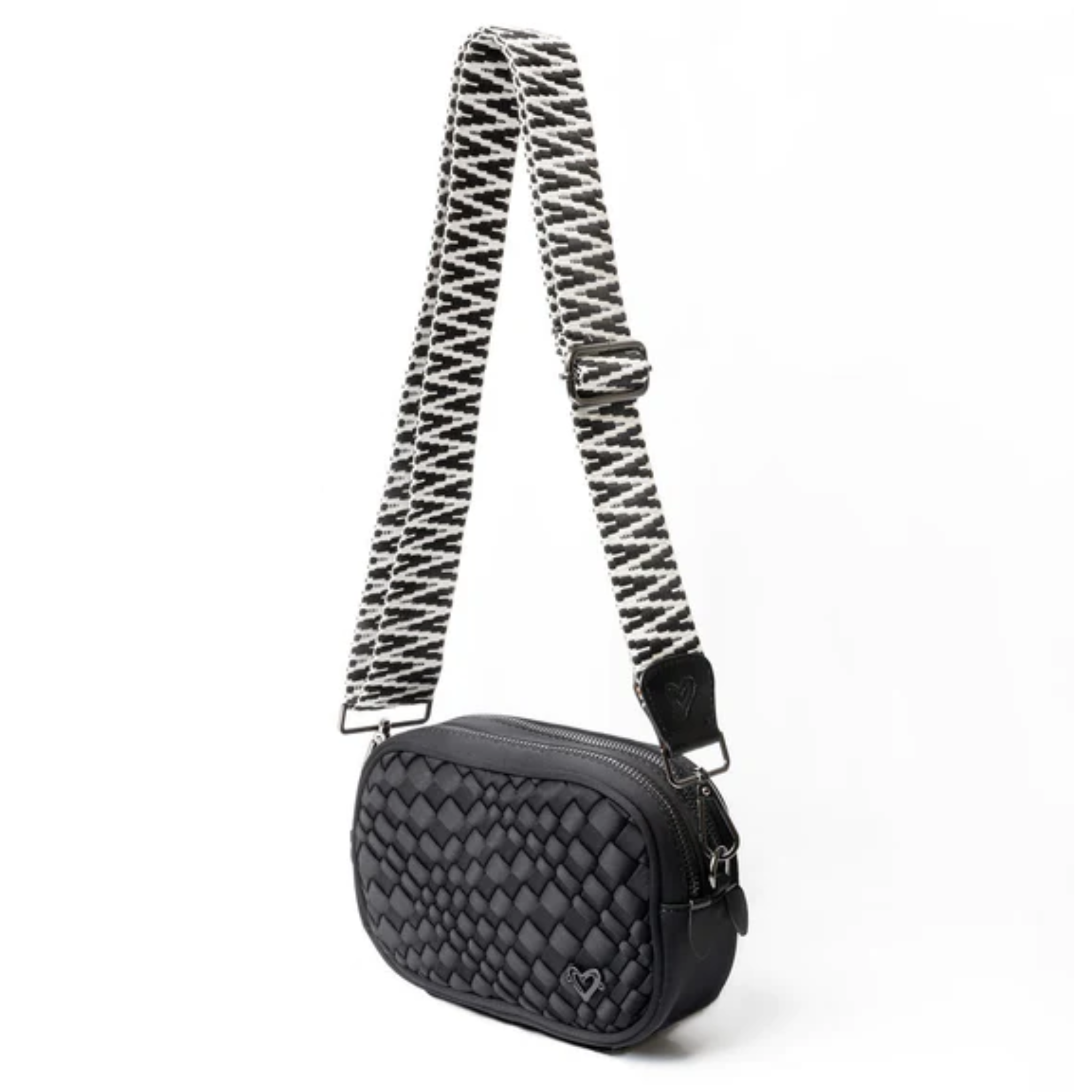 CALEDON WOVEN CROSSBODY