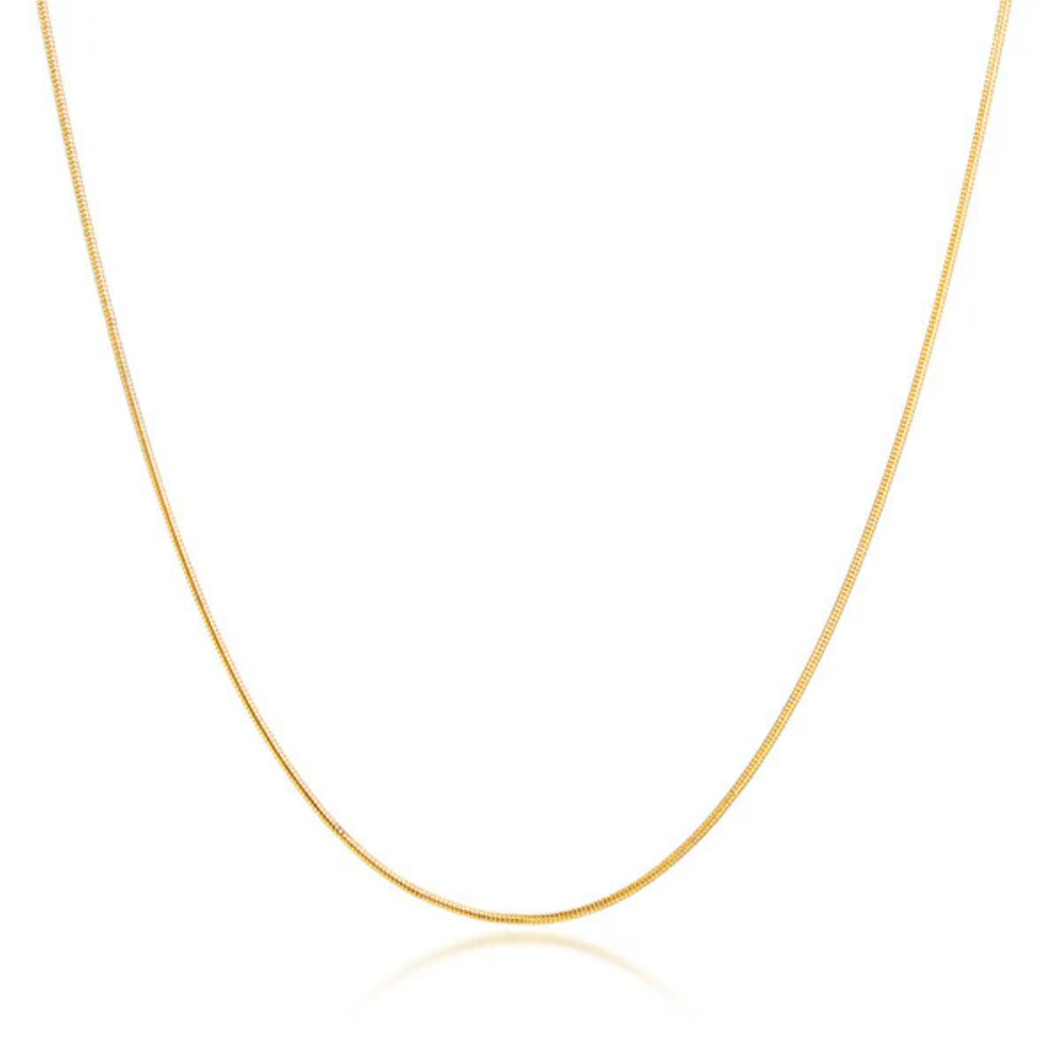 1mm Herringbone Necklace - Let's Bag It 