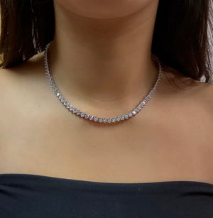 4MM Tennis Necklace