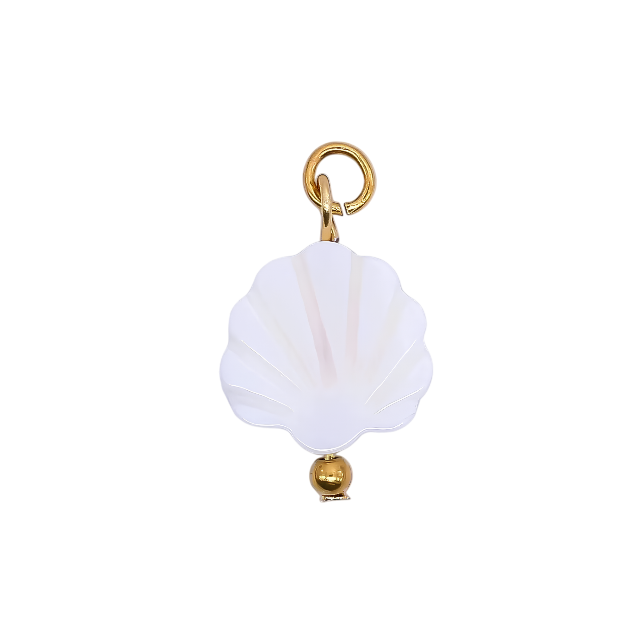 Scallop Seashell Charm