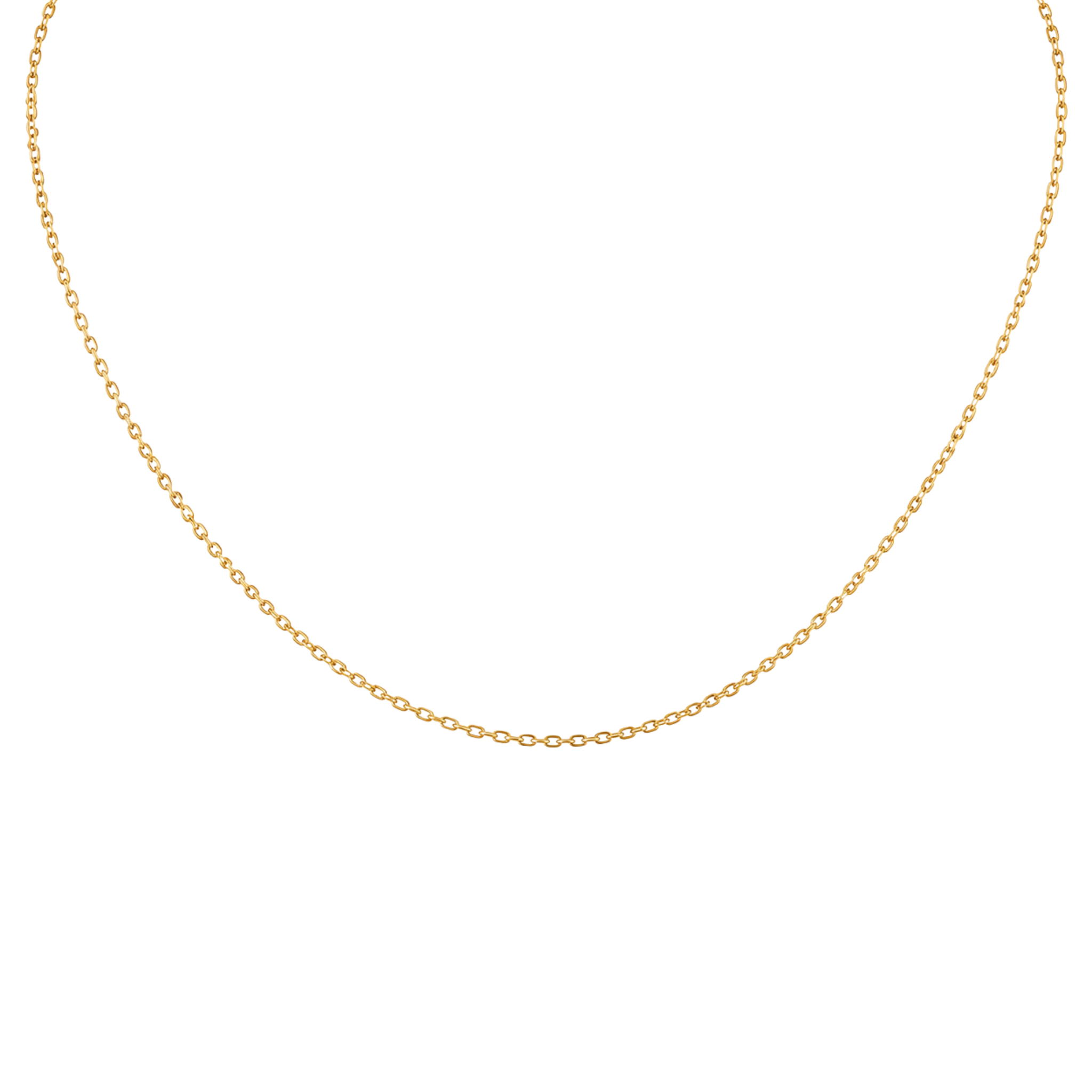Cable Chain Slider Necklace