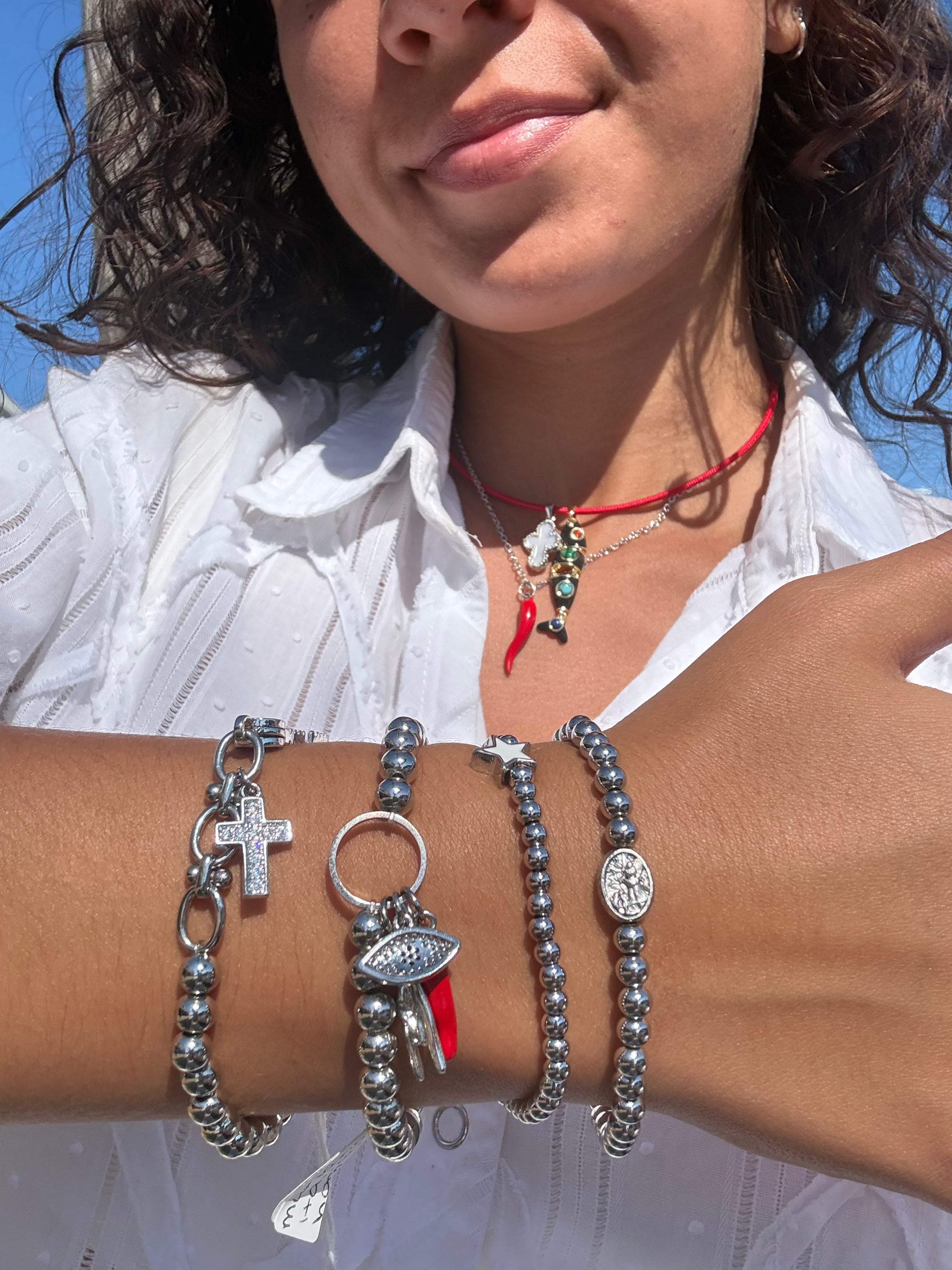 Tatiana Italian Horn Necklace