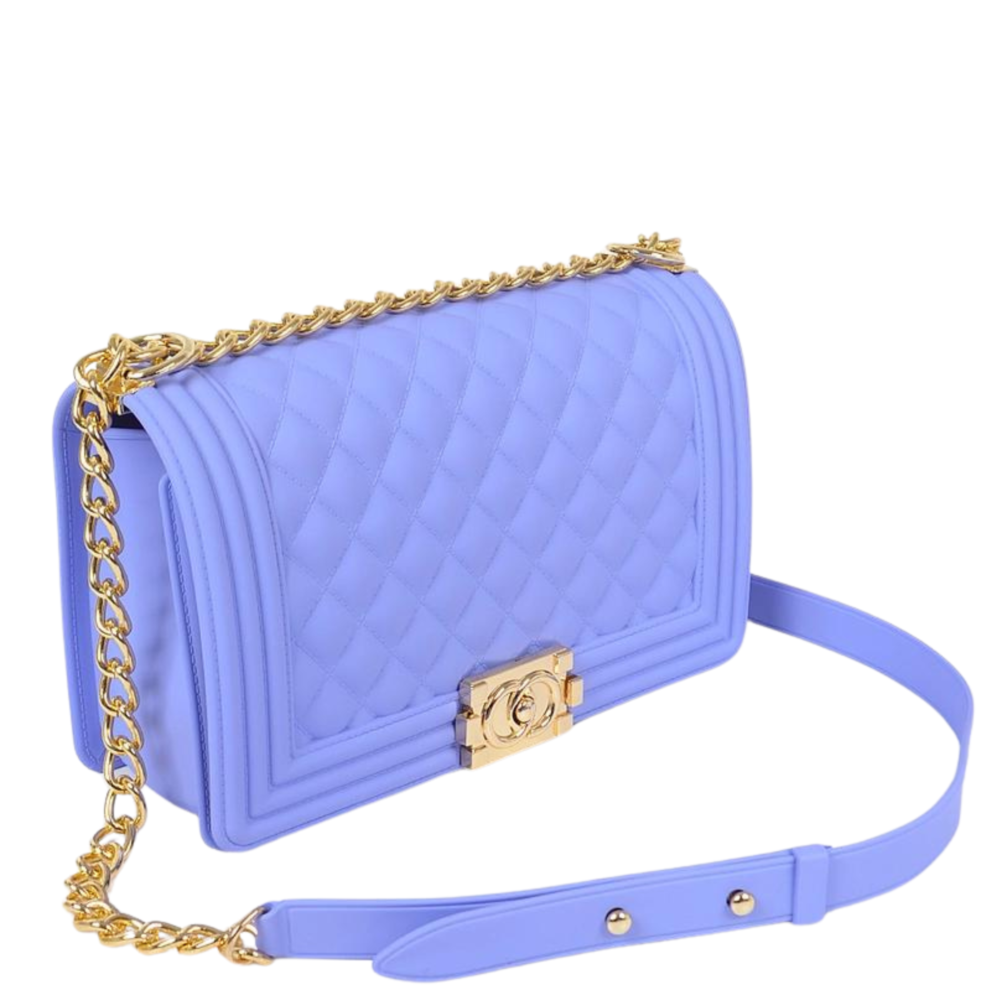 Jelly Embossed Shoulder Bag