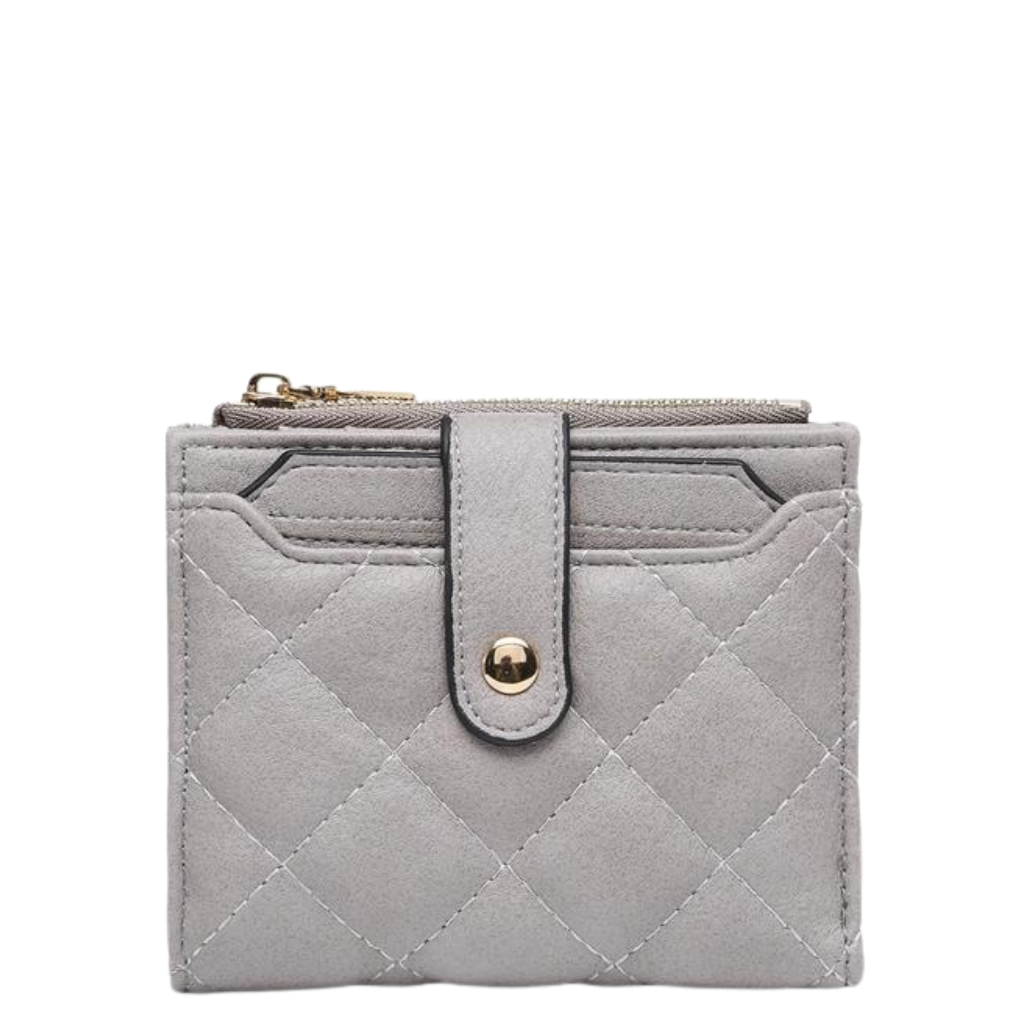 Melody Quilted Zip Top Wallet