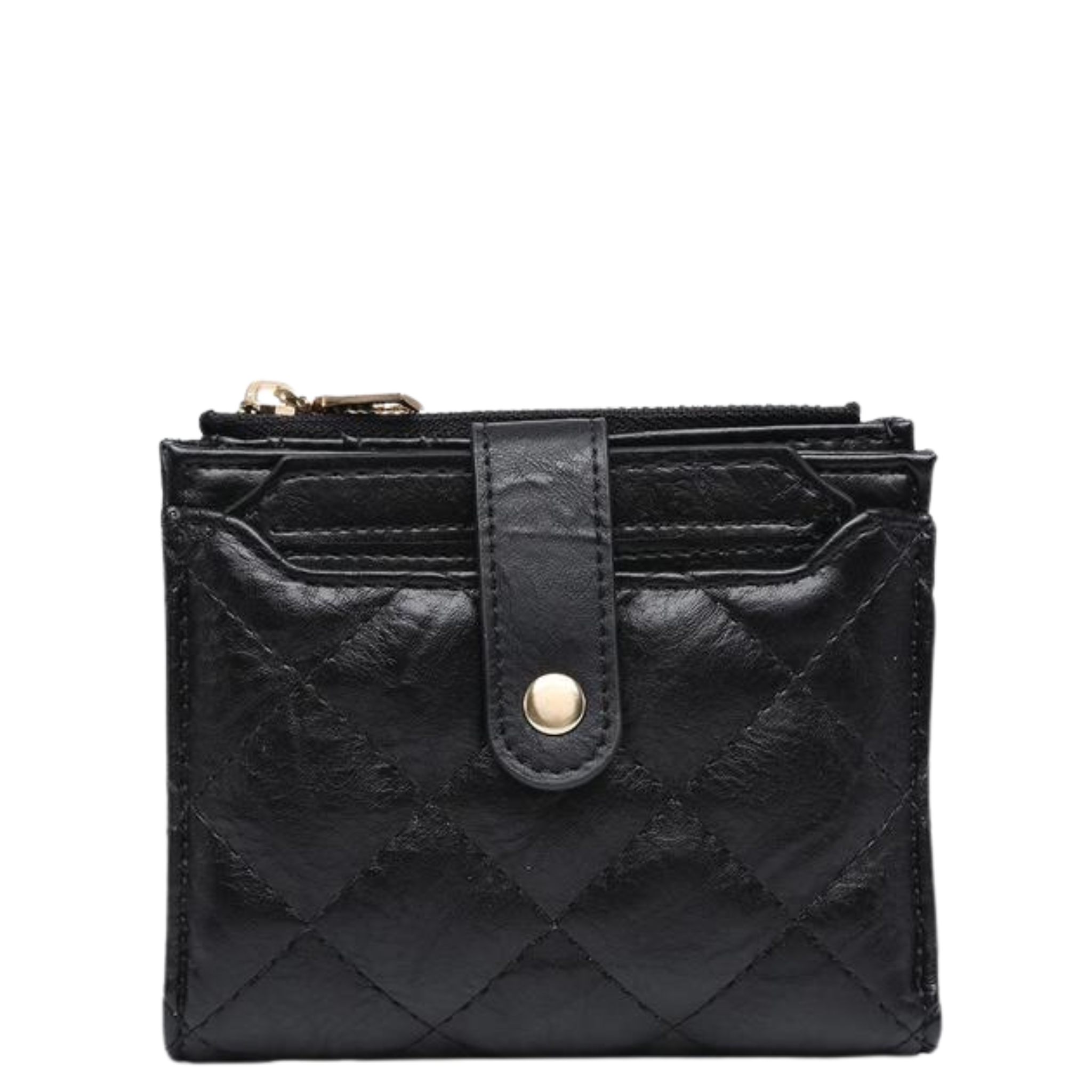 Melody Quilted Zip Top Wallet