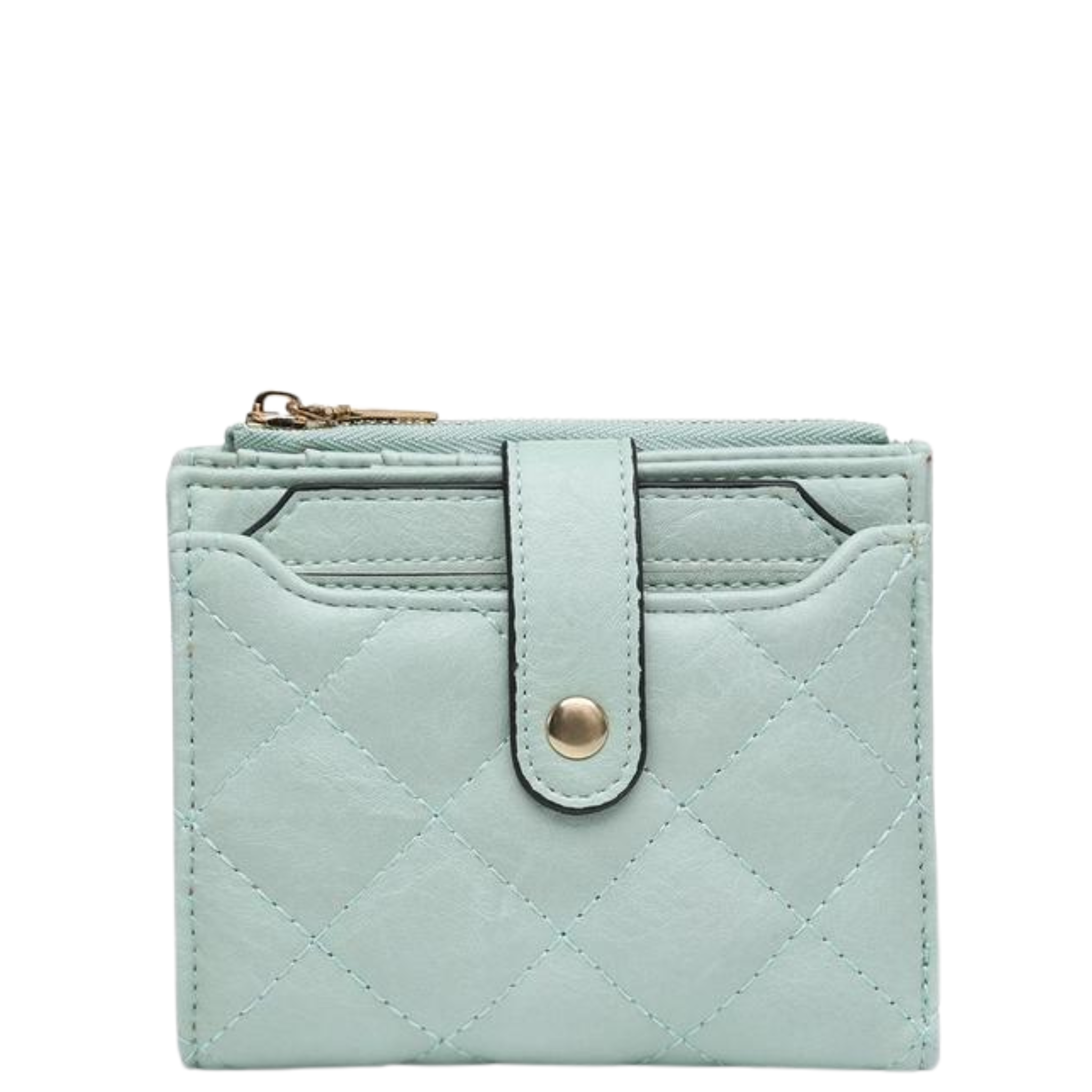 Melody Quilted Zip Top Wallet