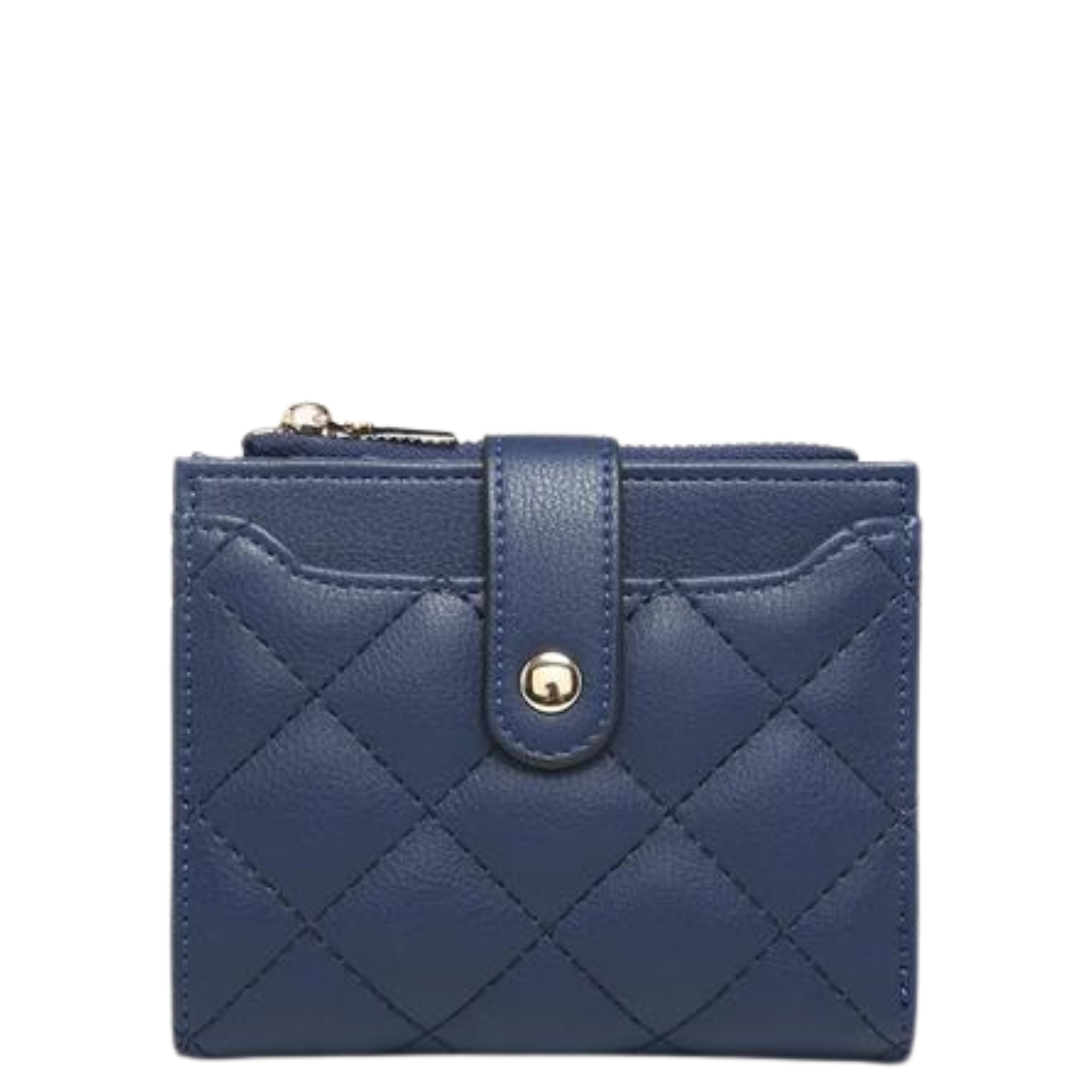 Melody Quilted Zip Top Wallet