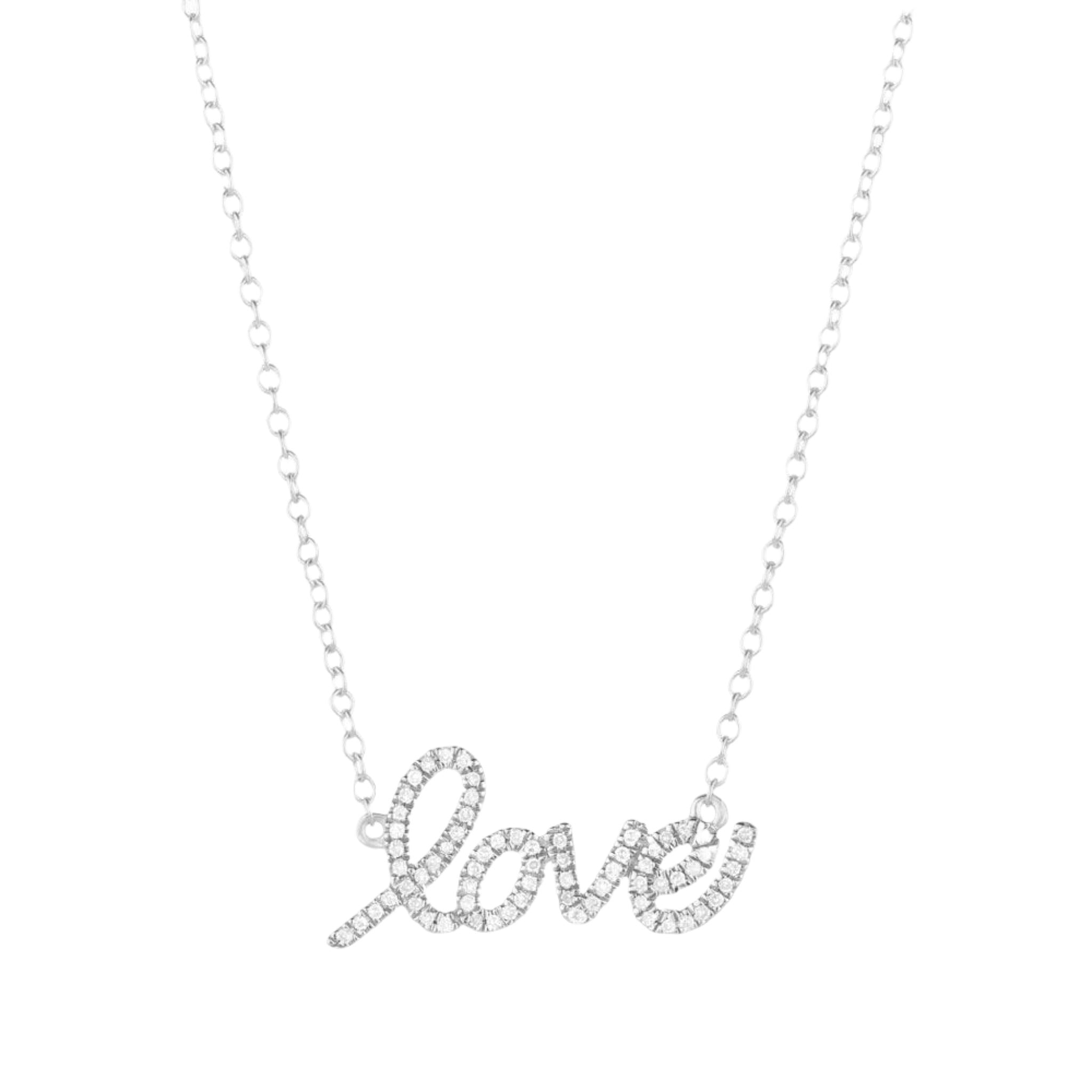 Love is Love pendant necklace