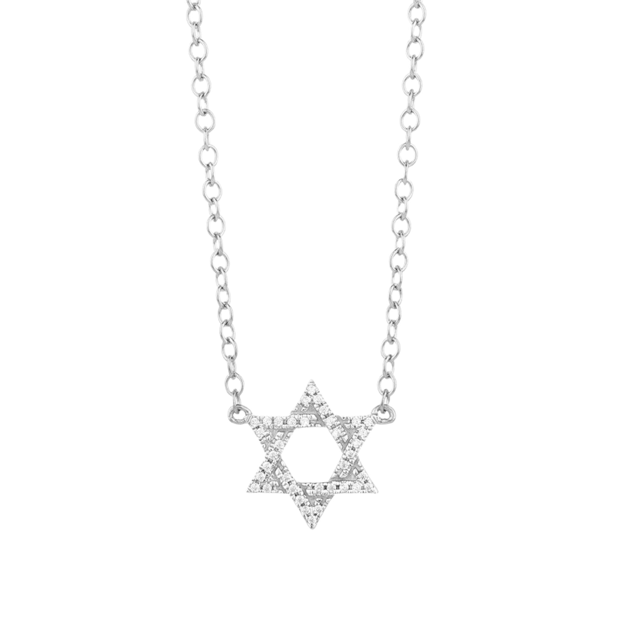 Star of David necklace