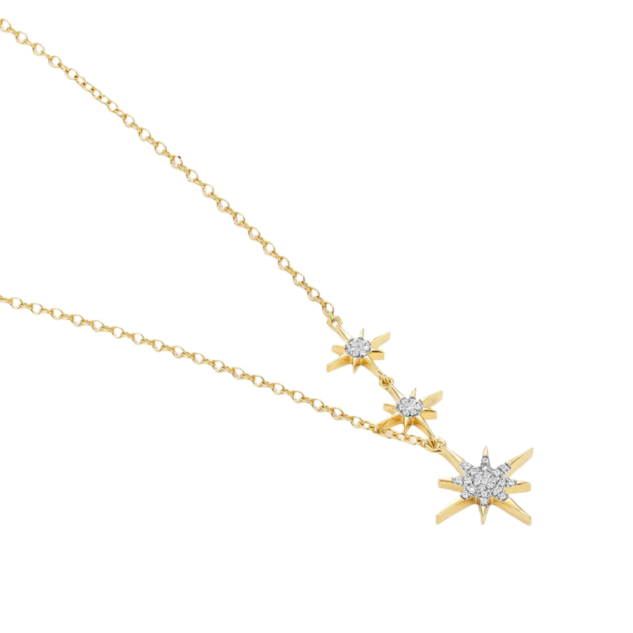 Starburst pendant necklace