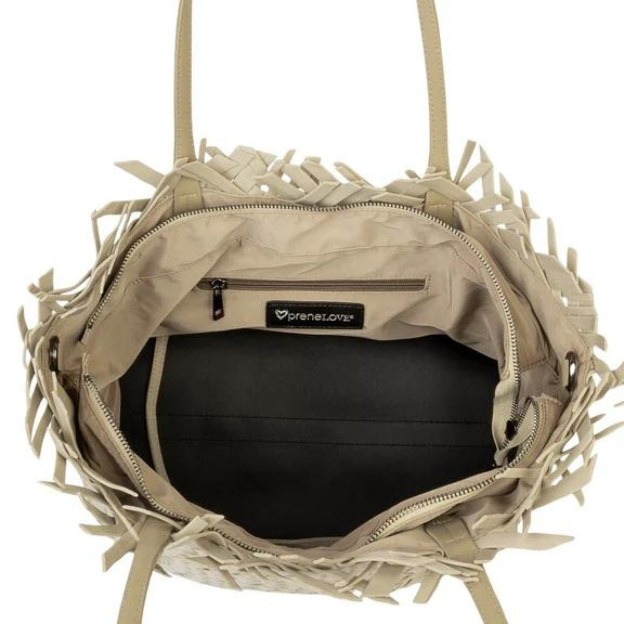 VULCAN WOVEN LARGE TOTE (FRINGED TOP)