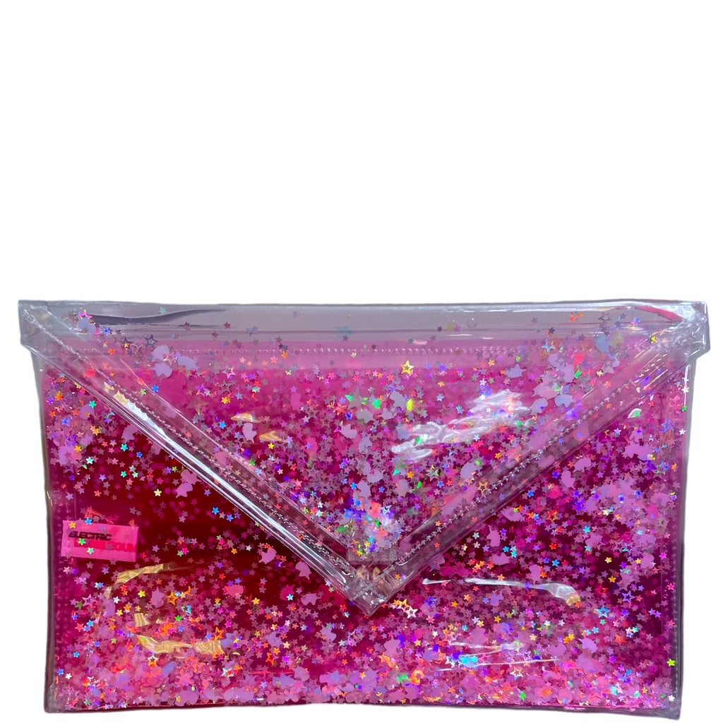 Glitter Liquid Clutch