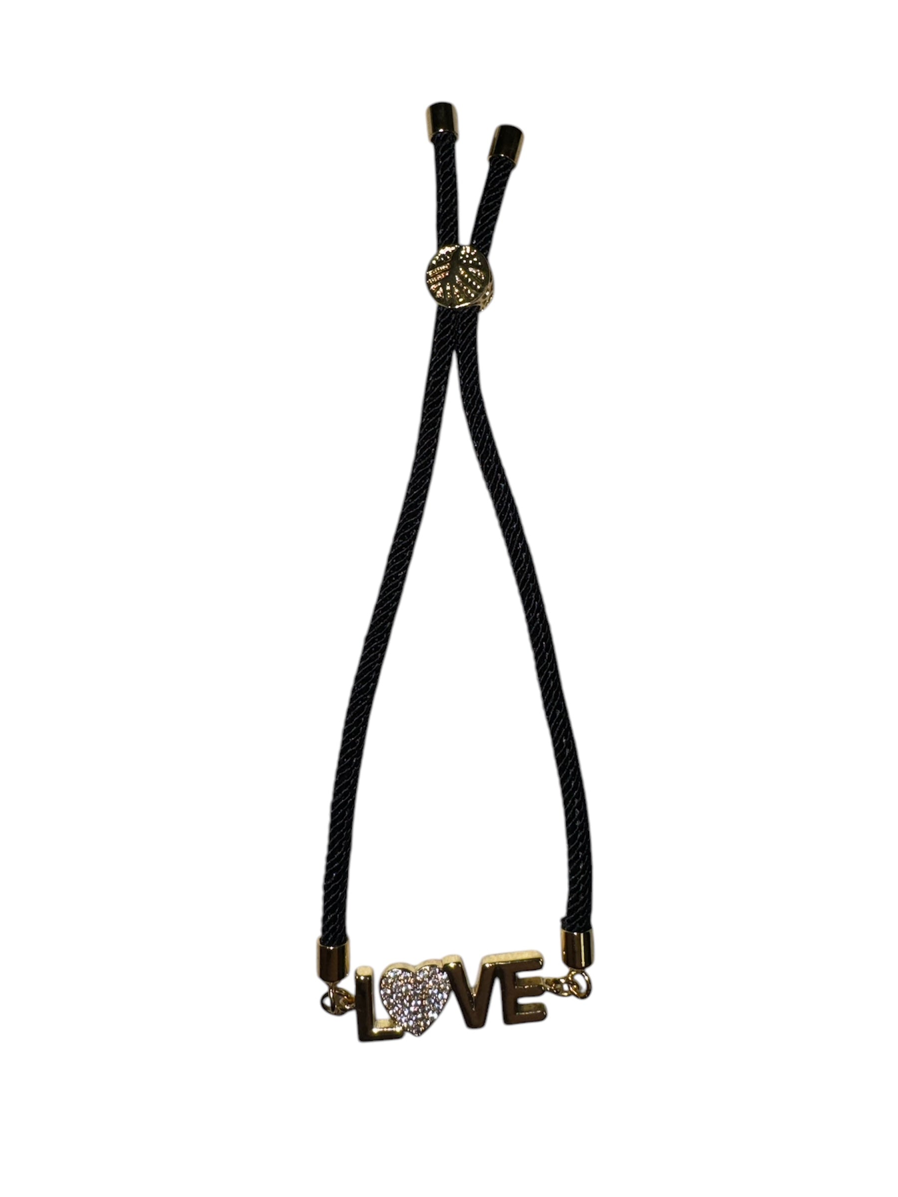 Brenda Perruzza Jewelry rope pulley bracelet with intertwined cords and metal accents, stylish and casual accessory.