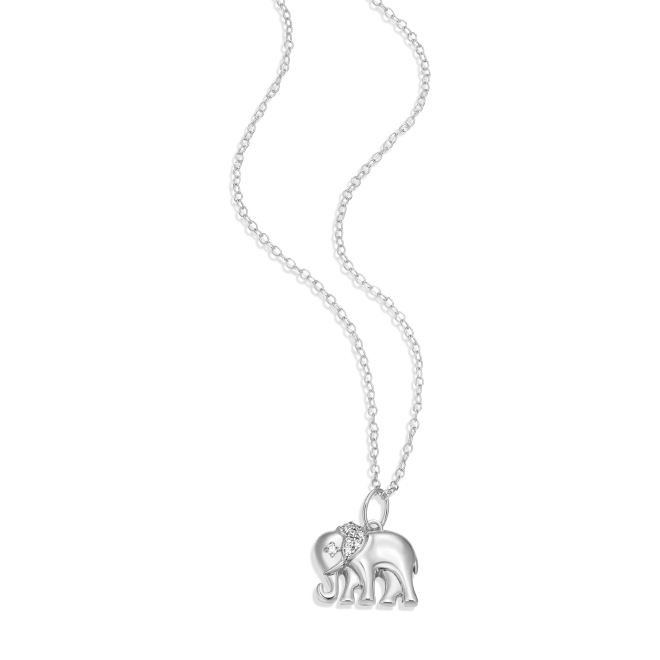Monte Luna Elephant Pendant Necklace - BN0033W