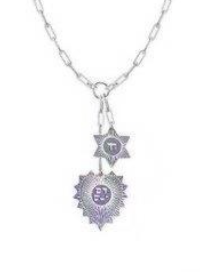 Chai Love Personalized Medallion Lariat