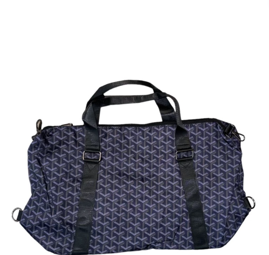 Patterned travel bag