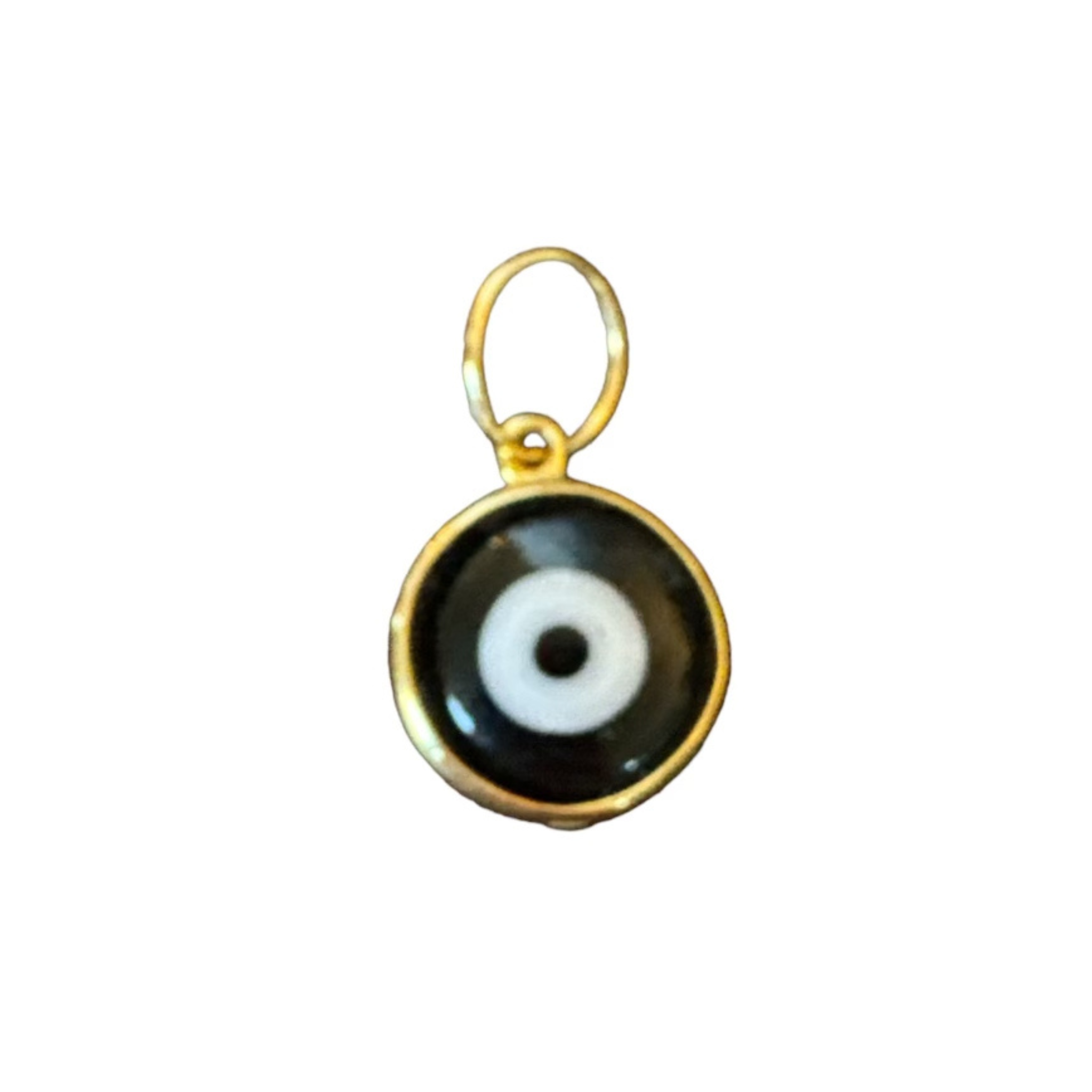 Colored evil eye charm