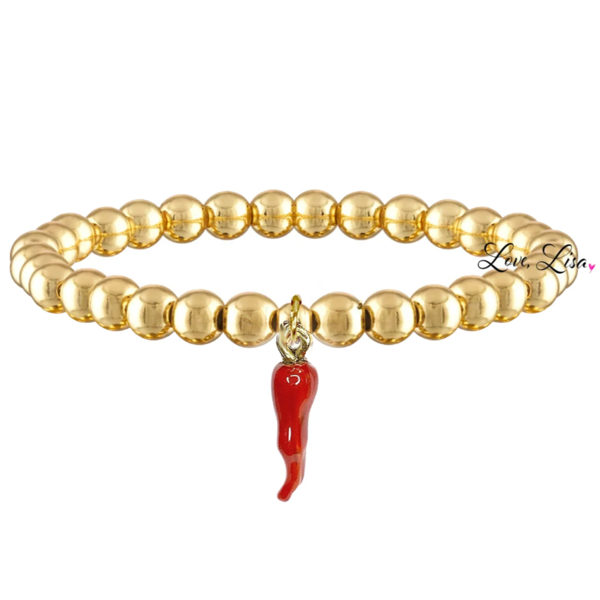 Italian Red Horn Cornicello Bracelet - Let's Bag It 