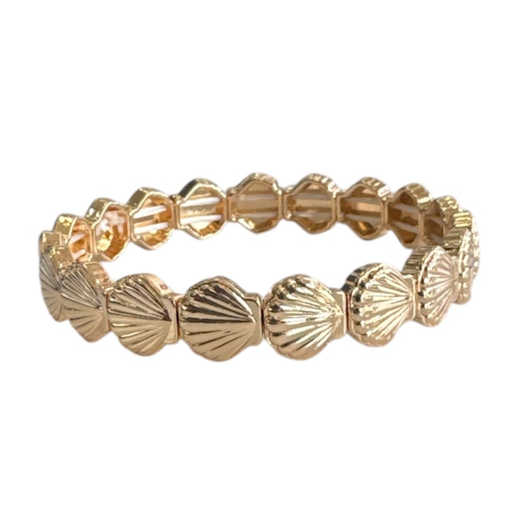 Seashell Stretch Bracelet - Let's Bag It 