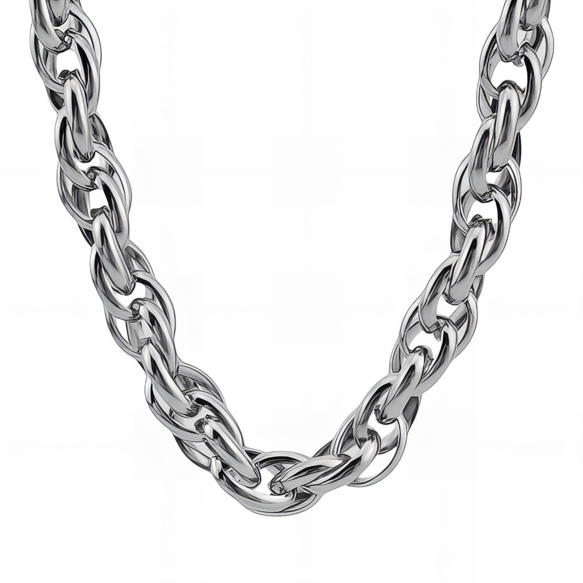Silver chain necklace - Let's Bag It 
