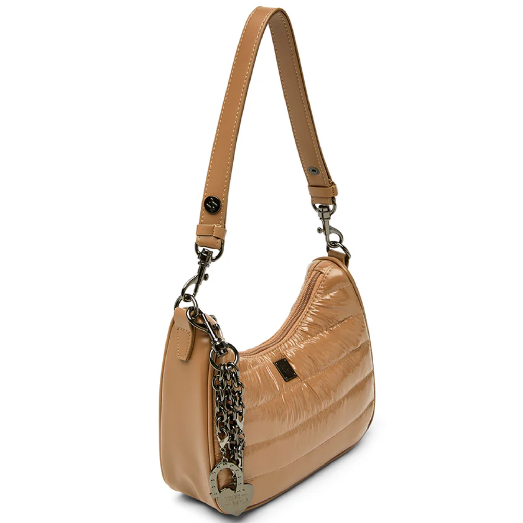 Think Royln Soulmate shoulder bag in a stylish design, showcasing its unique shape and vibrant color.
