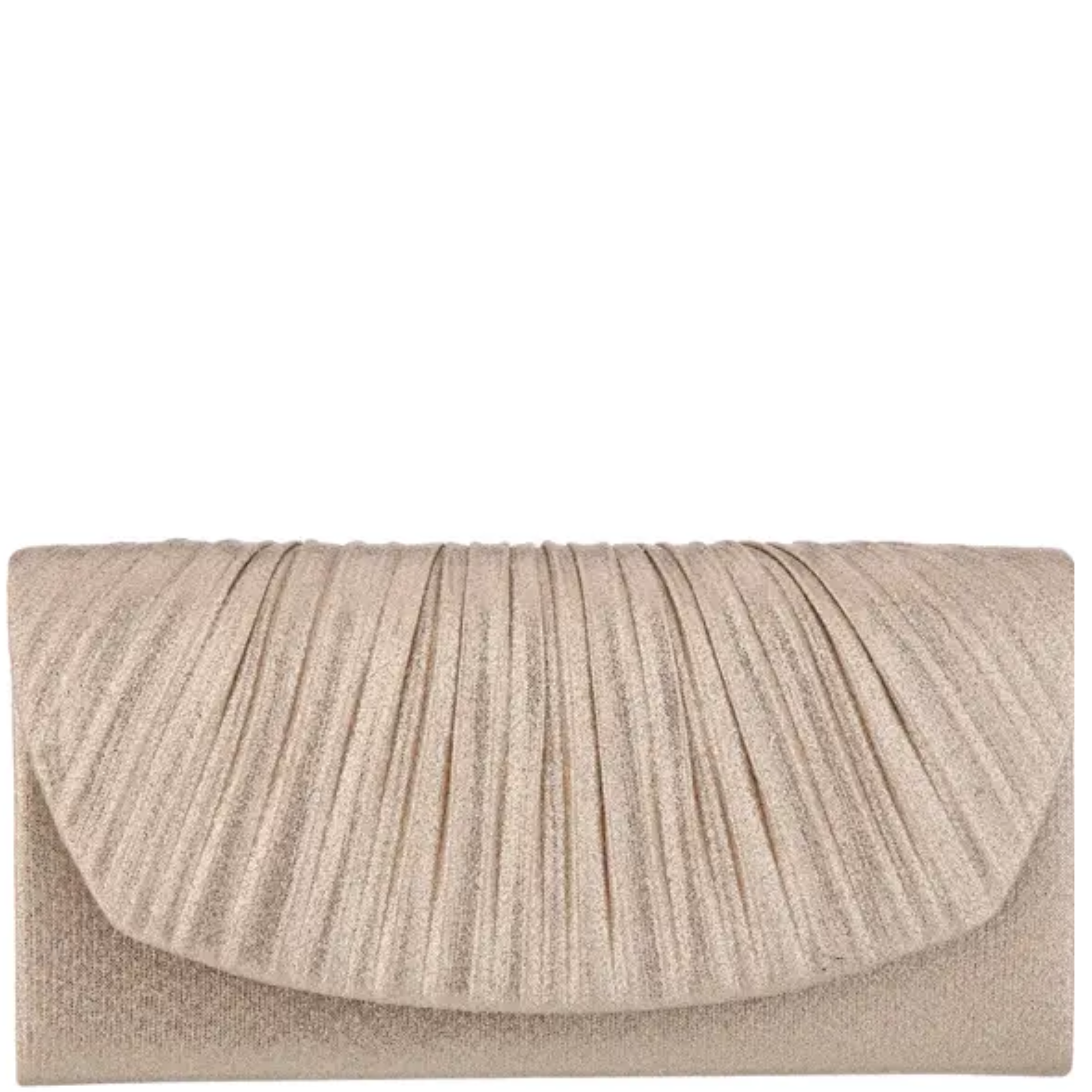 Textured ladies evening clutch bag with elegant design, featuring a sleek shape and stylish details for formal occasions.