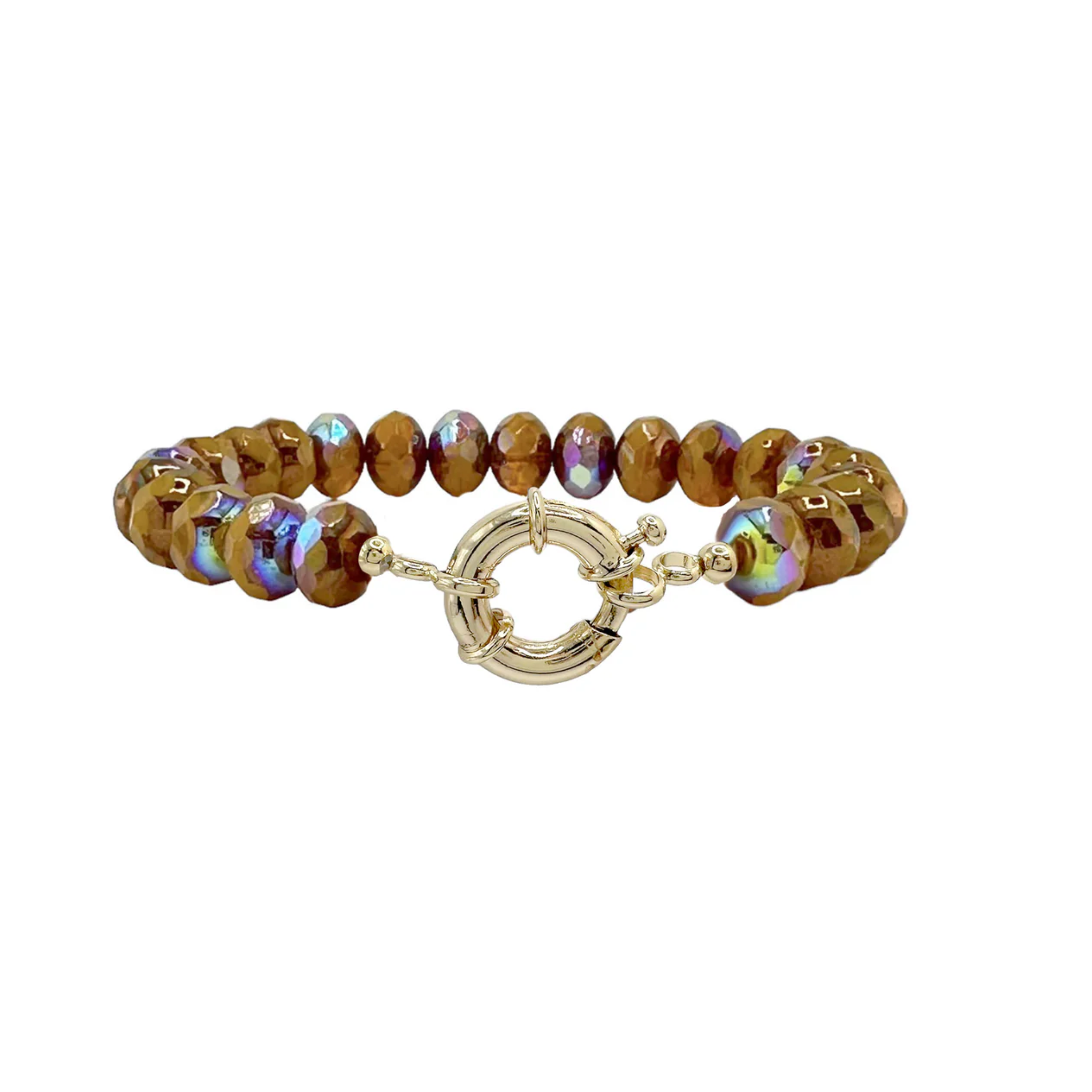 Hailey Clasp Beaded Bracelet Collection