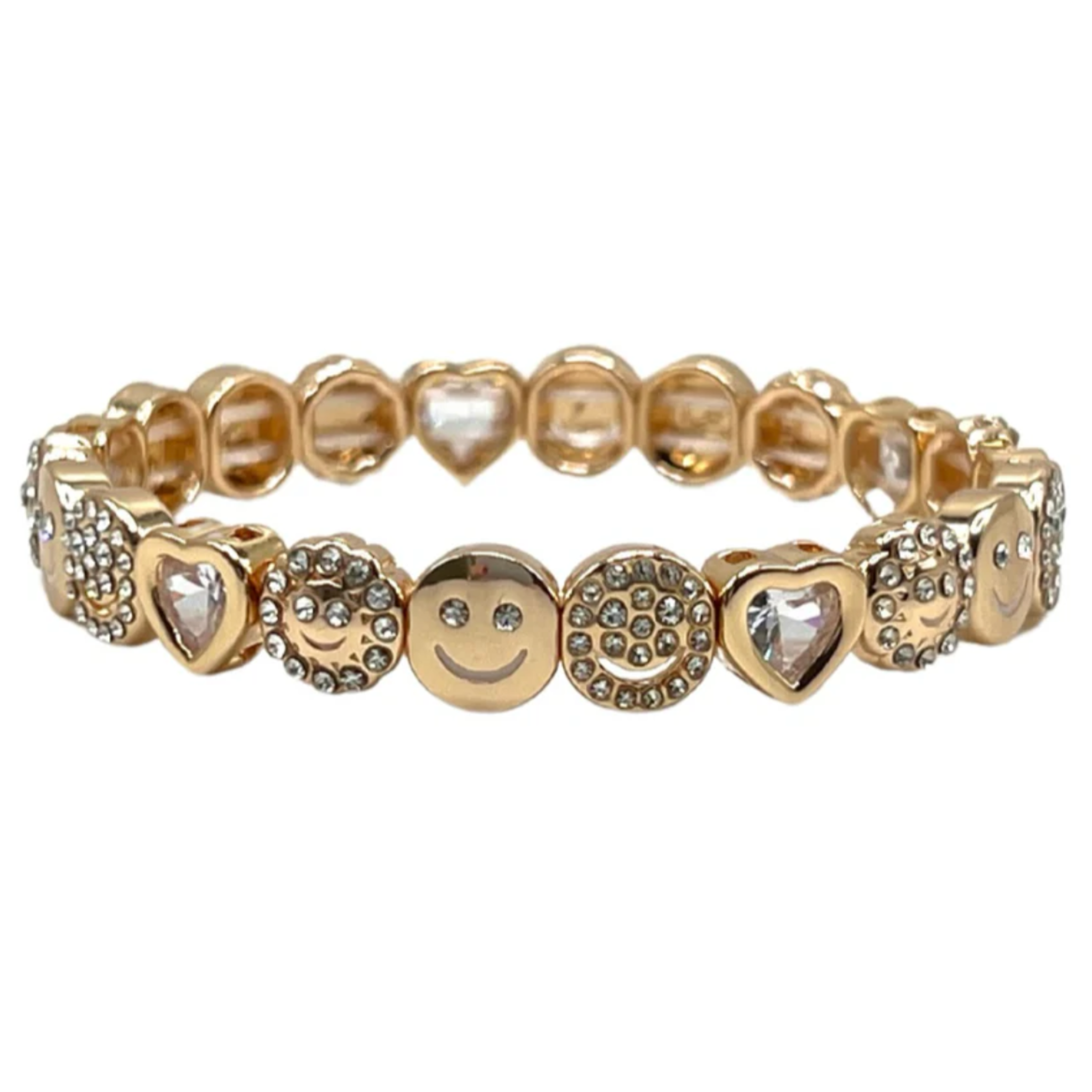 Dainty Smiley Hearts Bracelet - Let's Bag It 