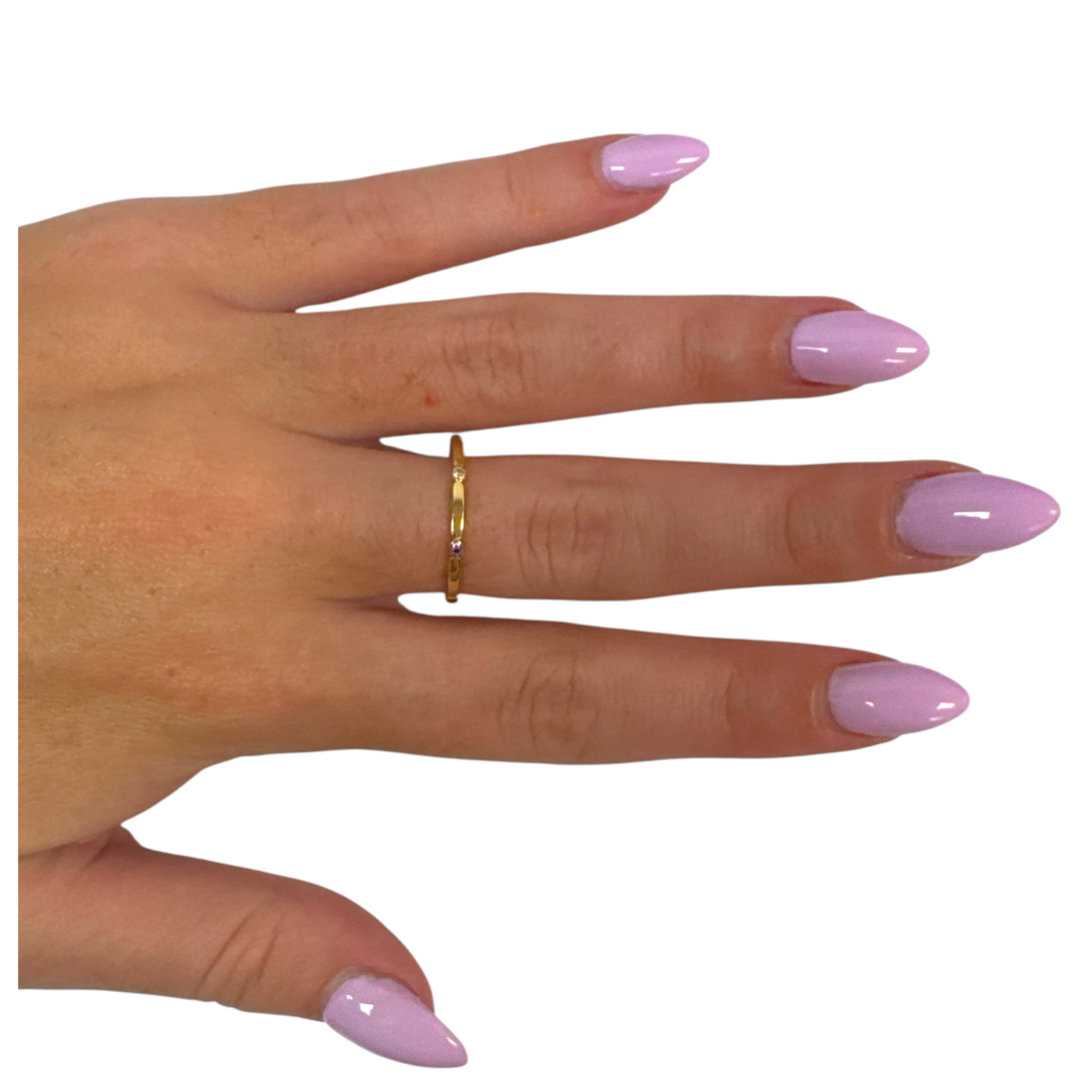 Colorful band ring by Private Label, featuring a vibrant design perfect for any adventurous occasion.
