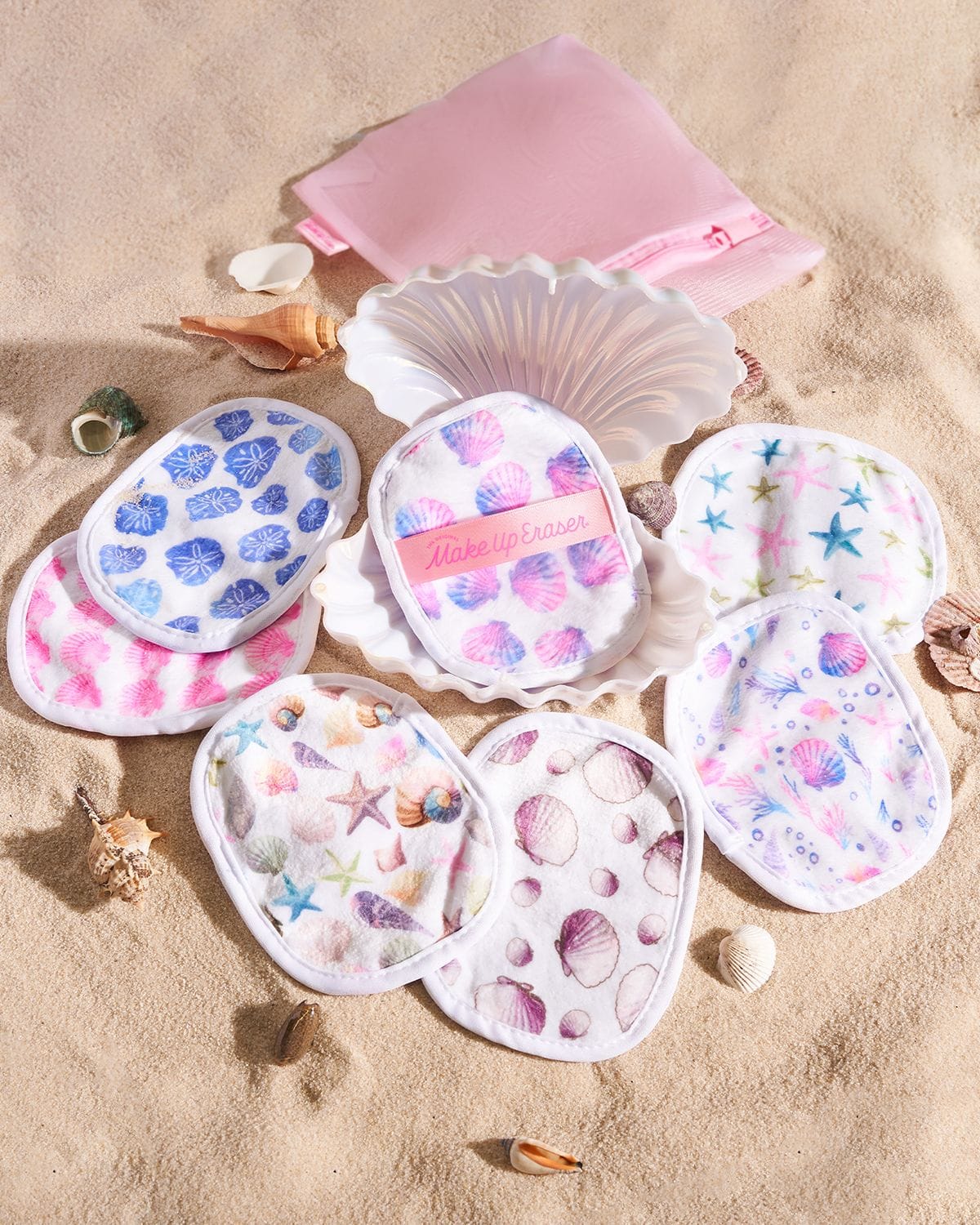The Original MakeUp Eraser  Seashells 7-Day Set