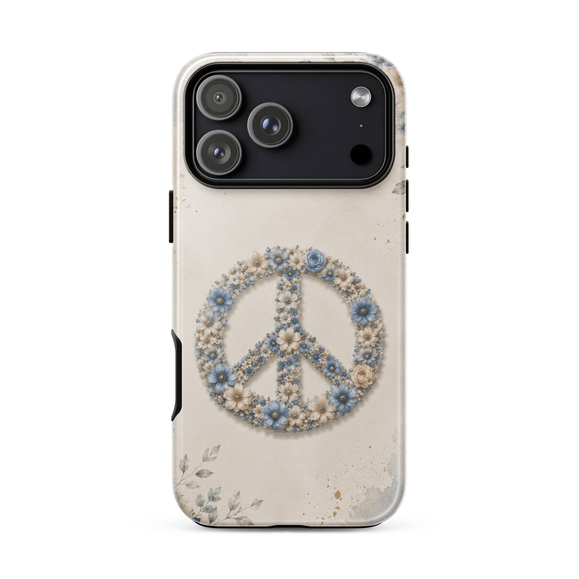 Peace iPhone Case - Lets Bag It x Kiara's Creative