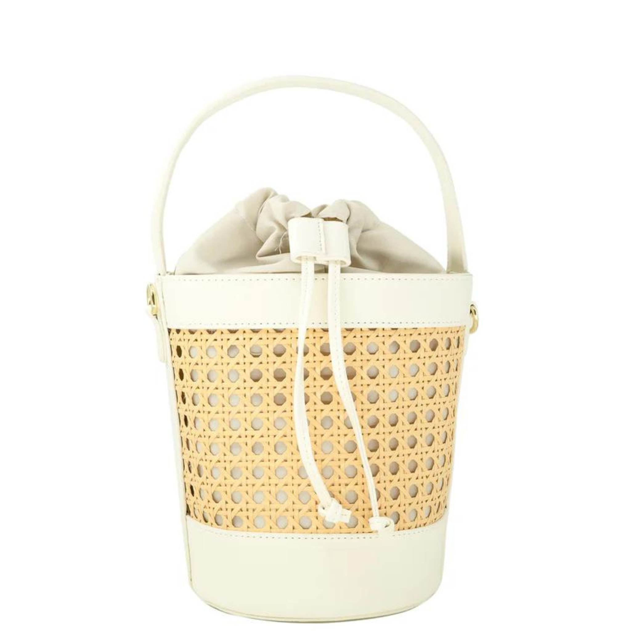 Rattan Basket Crossbody