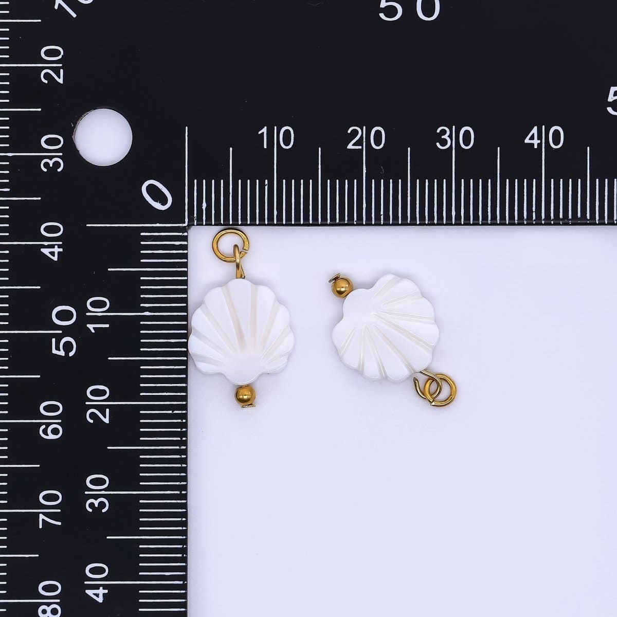 Scallop Seashell Charm
