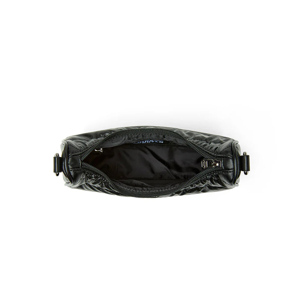 Black Think Royln Soulmate shoulder bag with stylish design and adjustable strap displayed on a neutral background.