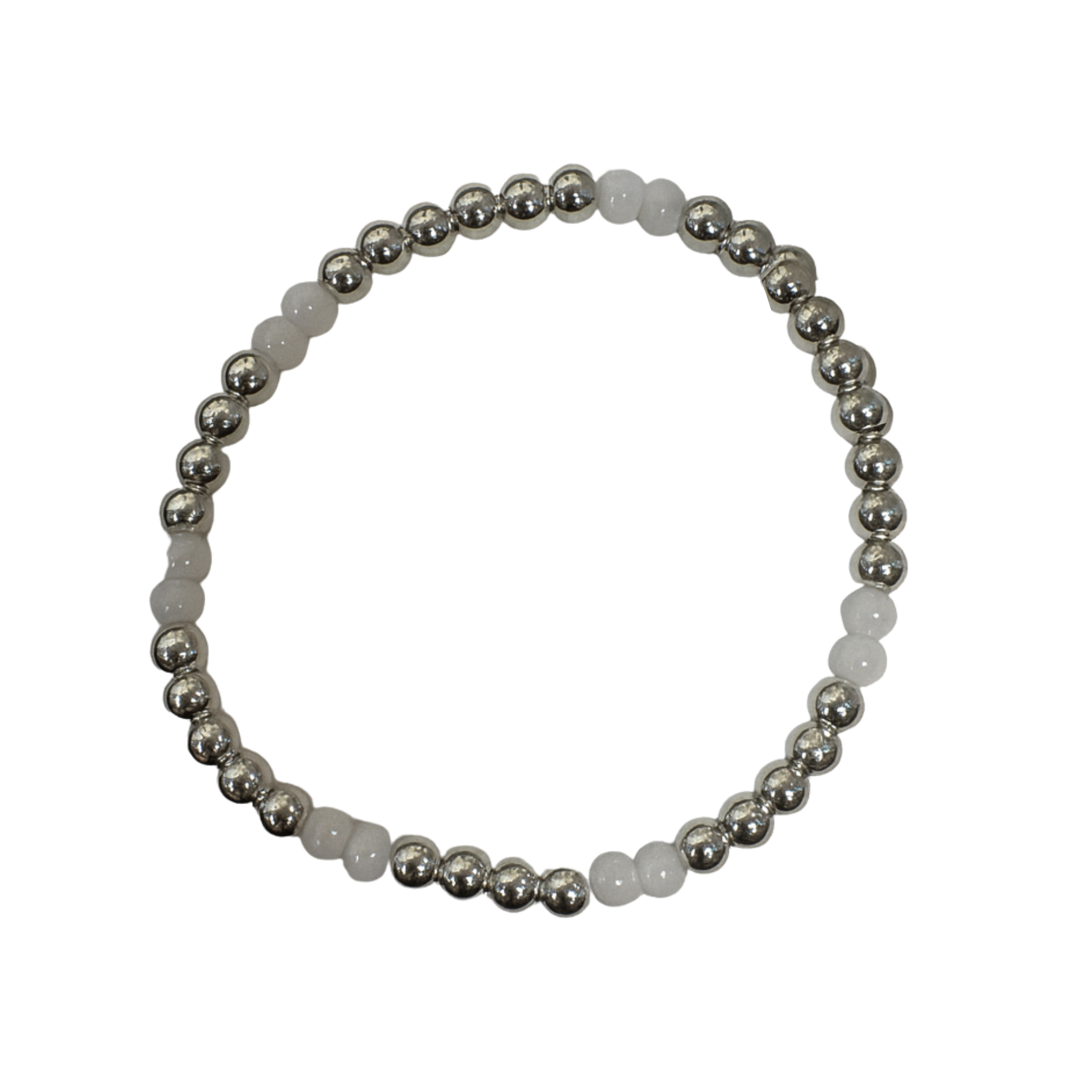 Color bead bracelet with 4mm beads by The Skylar Project, featuring a stylish and vibrant design.