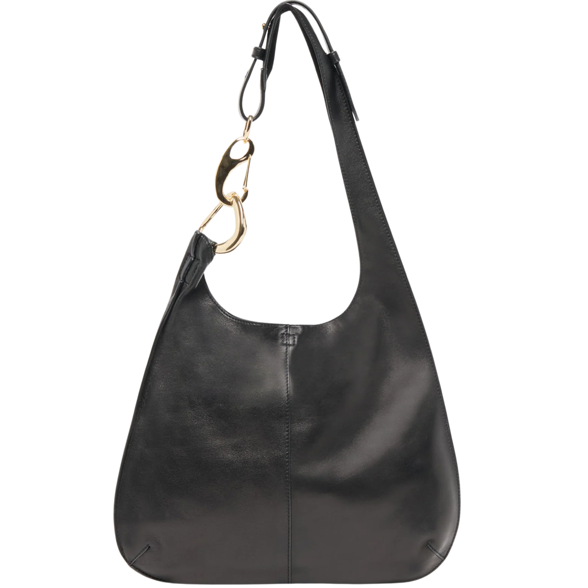 Johnnie Shoulder Bag Black Leather