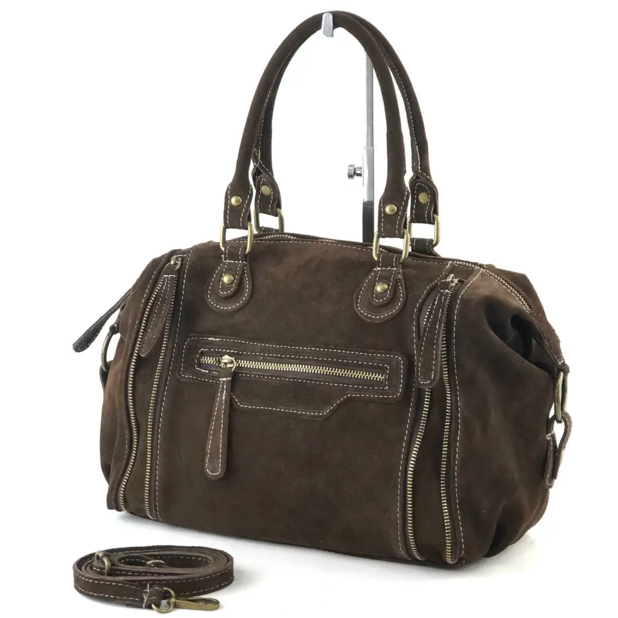 Bag Emma Suede Tris Zip