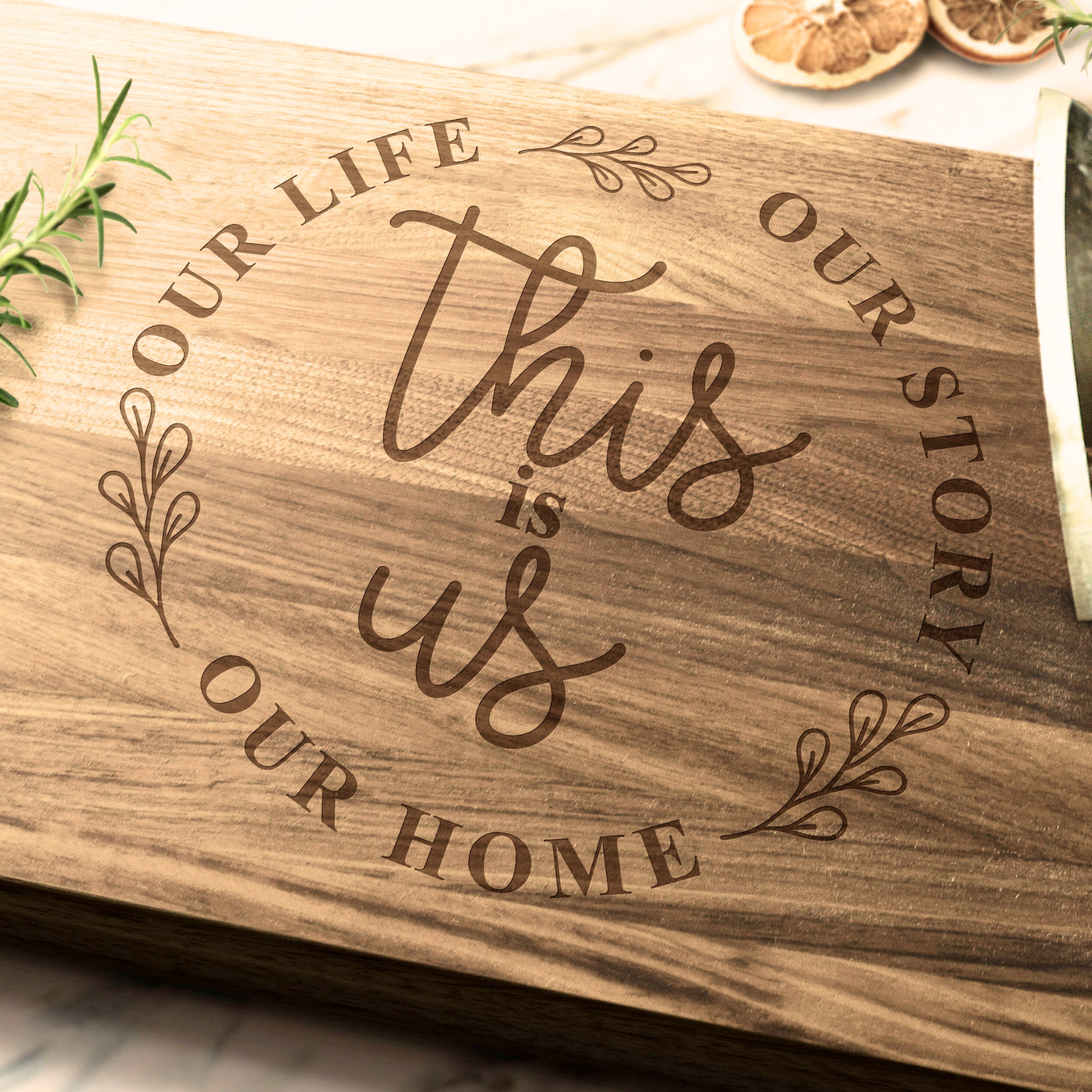 This is Us Cutting Board