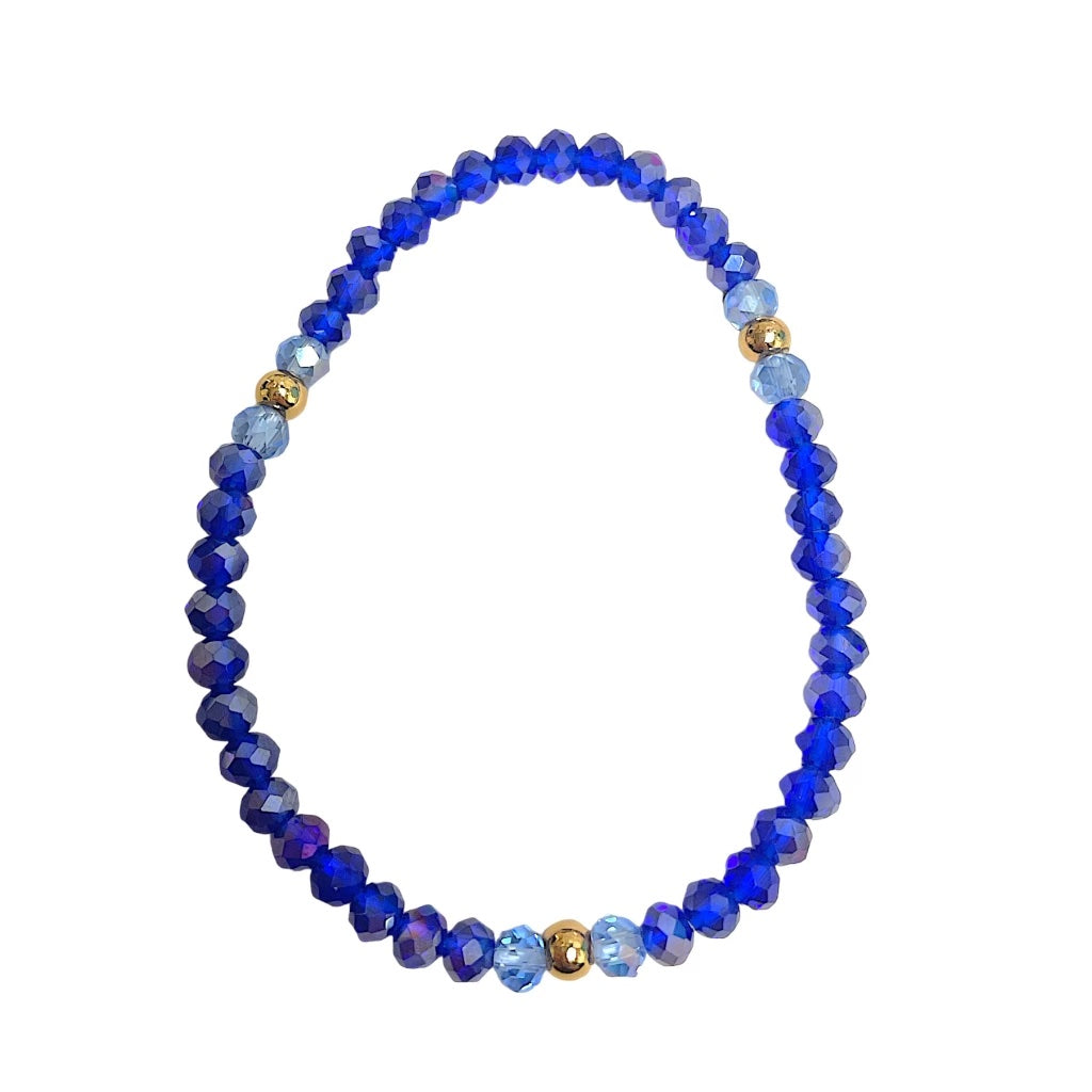 Blueberry Dream Small Crystal Bracelets