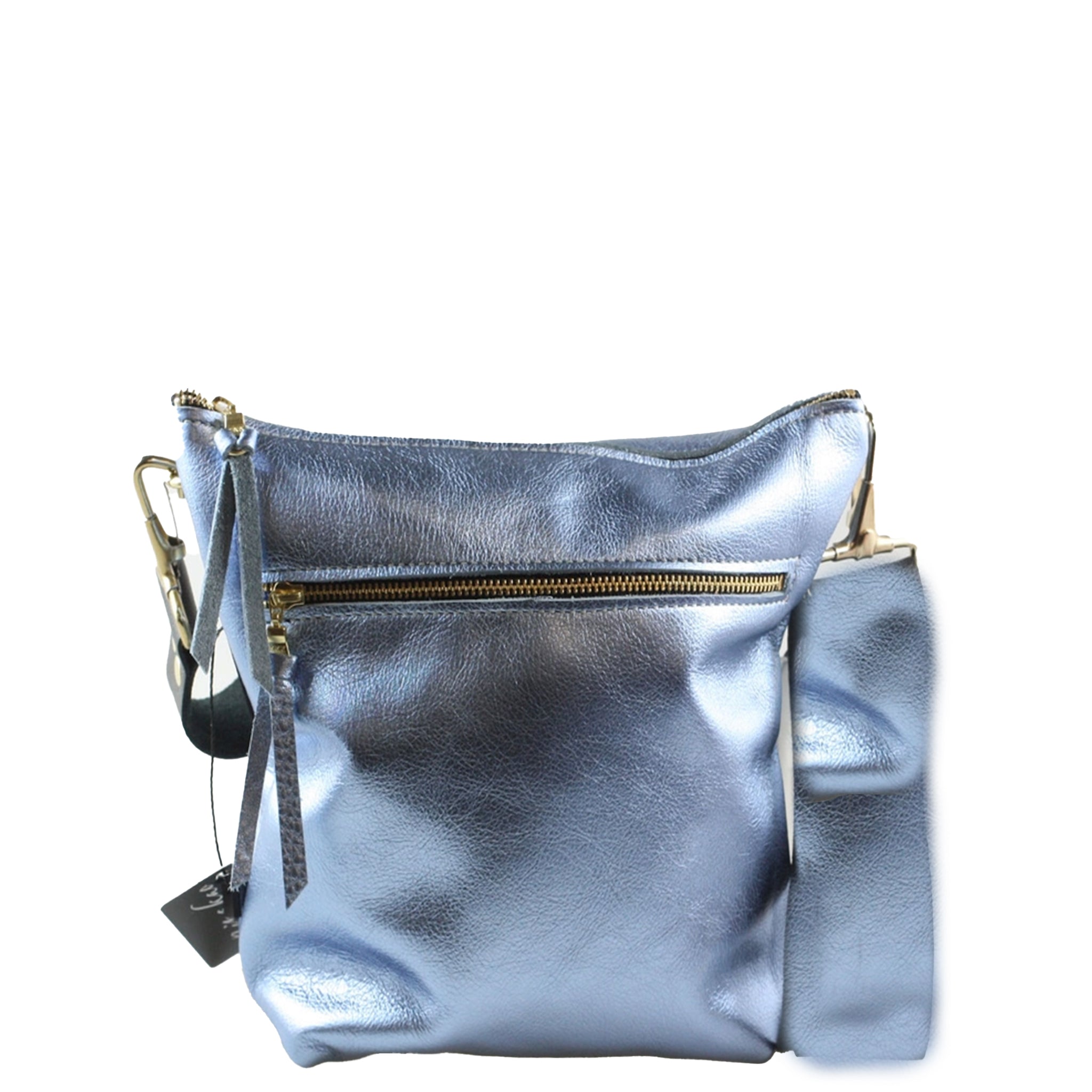 Small Metallic Crossbody