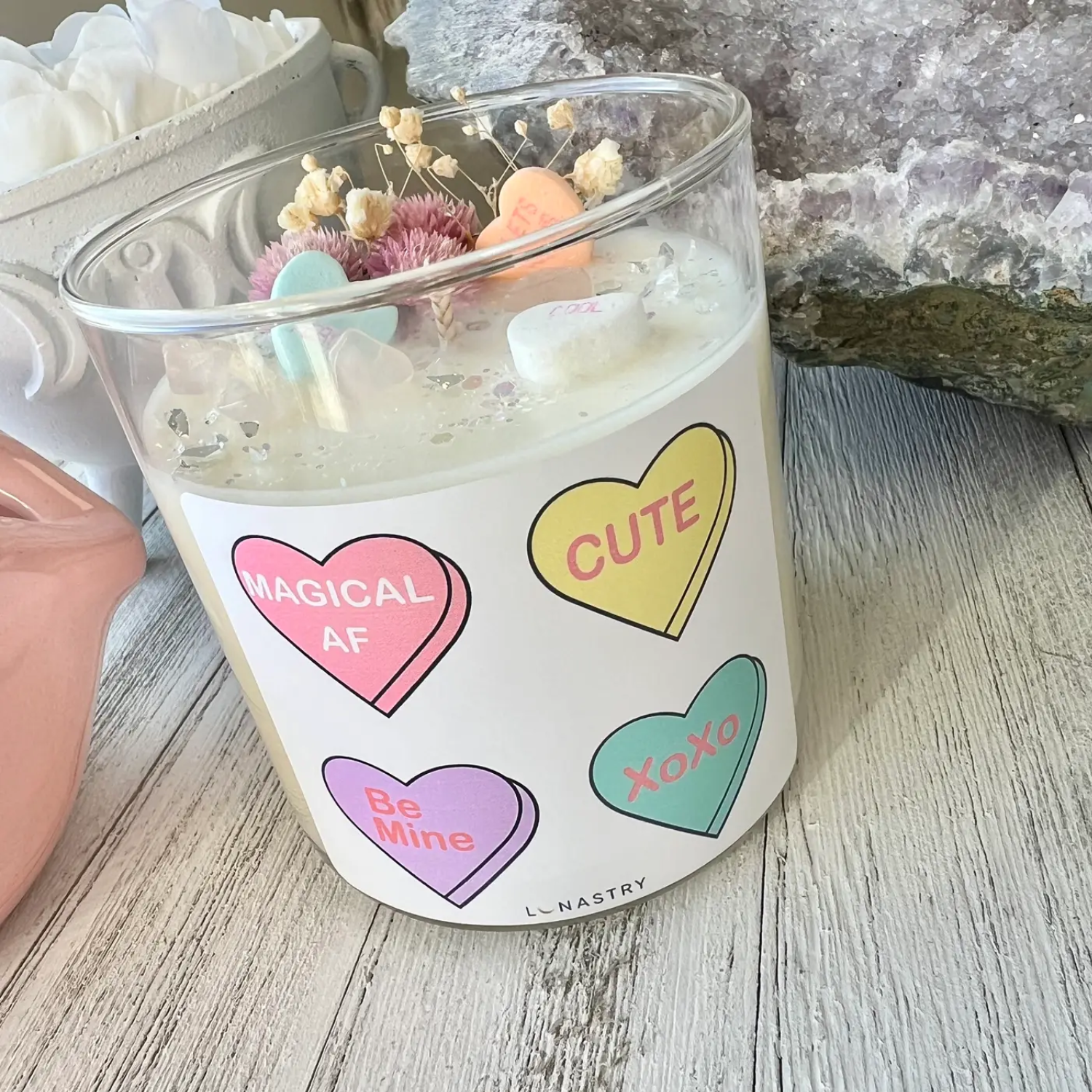Valentine Candy Candle - Let's Bag It 