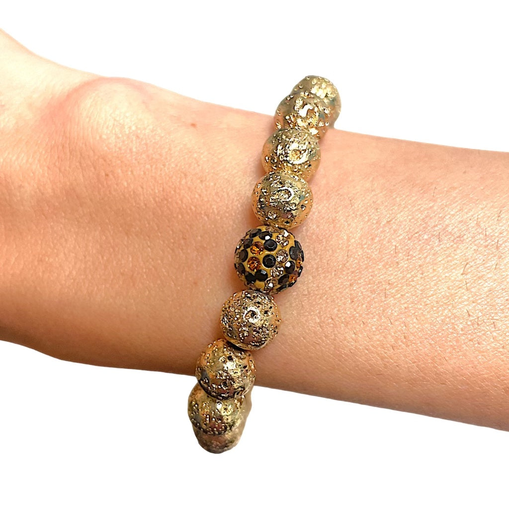 Cheetah Girl Beaded Bracelet