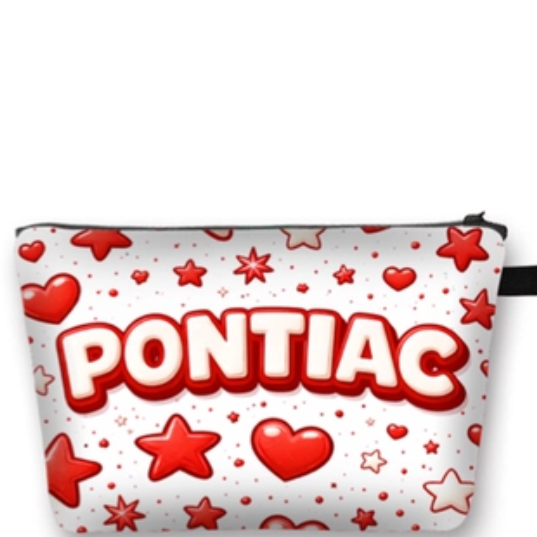 Colorful Bubble Camp pouches featuring playful designs, perfect for storing small items and accessories.