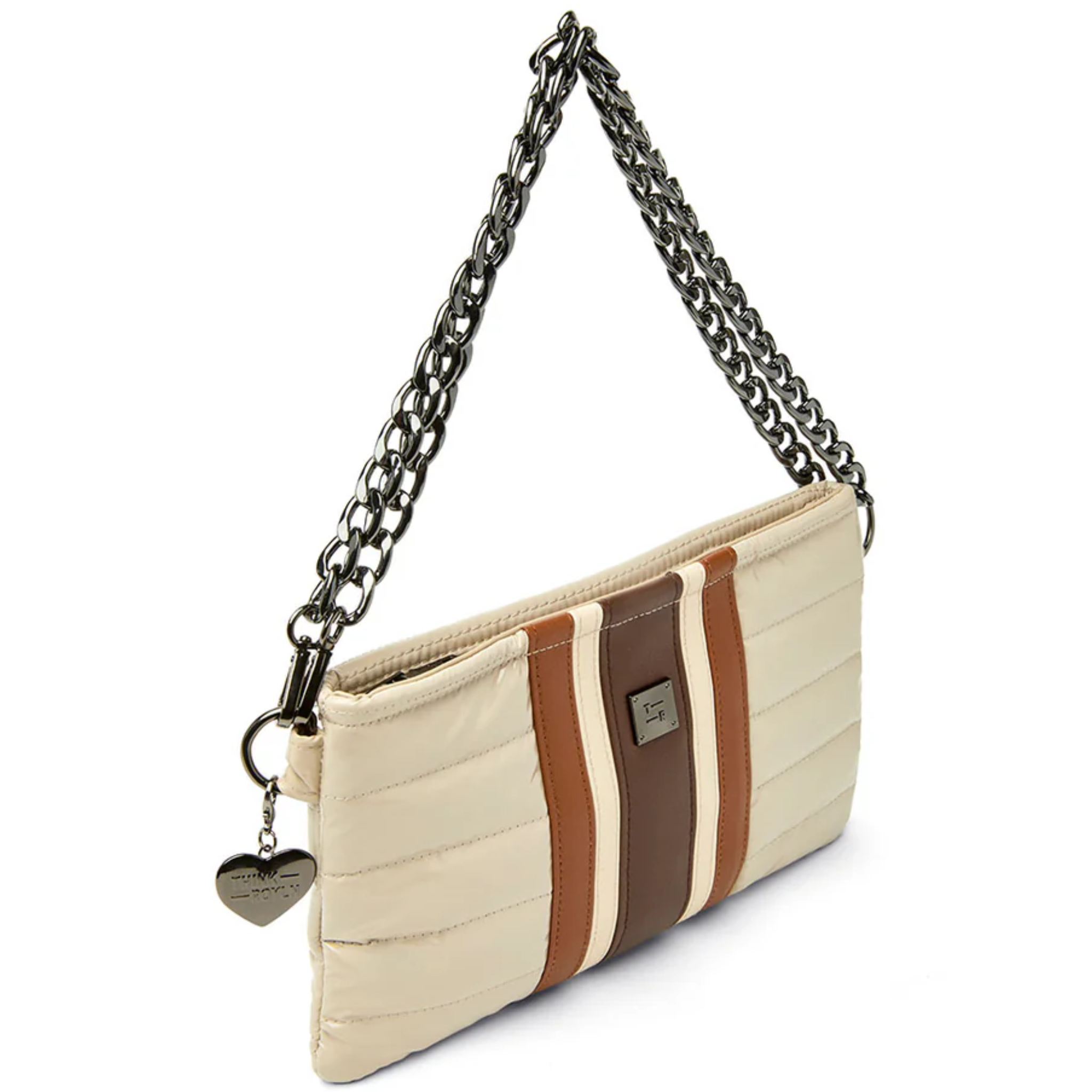Almost Famous Moto Quilting bag by Think Royln featuring a stylish design with intricate quilted details.