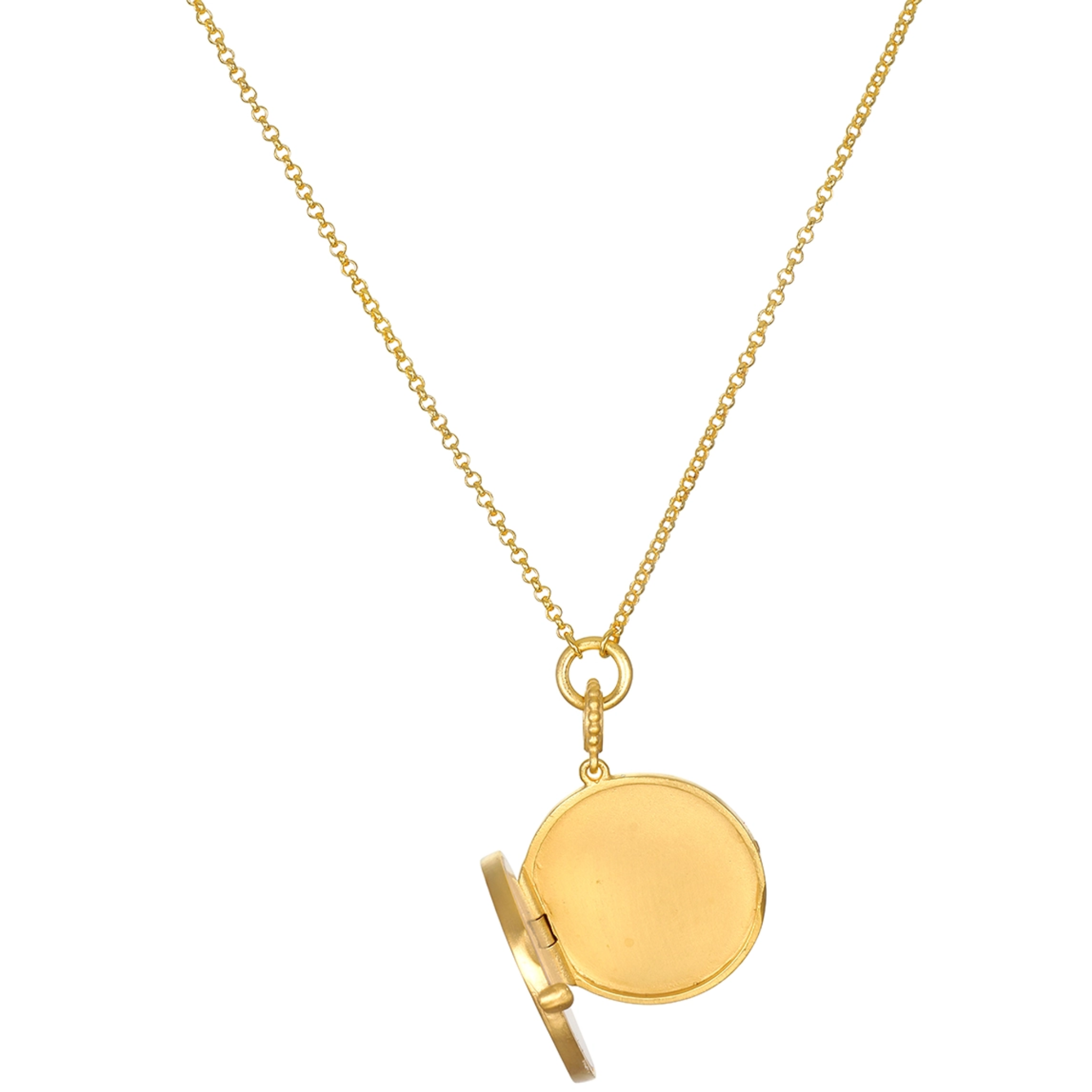 Take Flight Butterfly Pearl Locket Necklace 18”