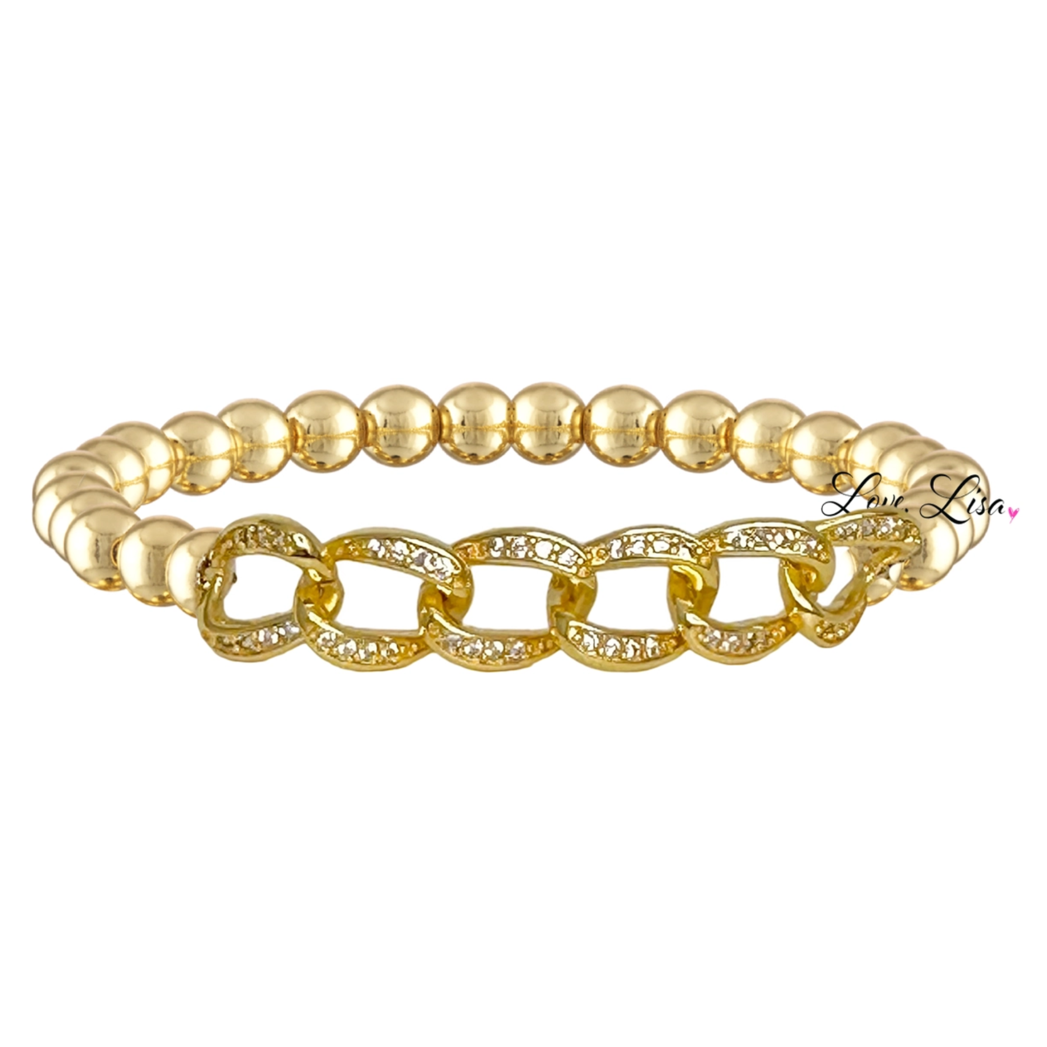 Mia Diamond Link Bracelet