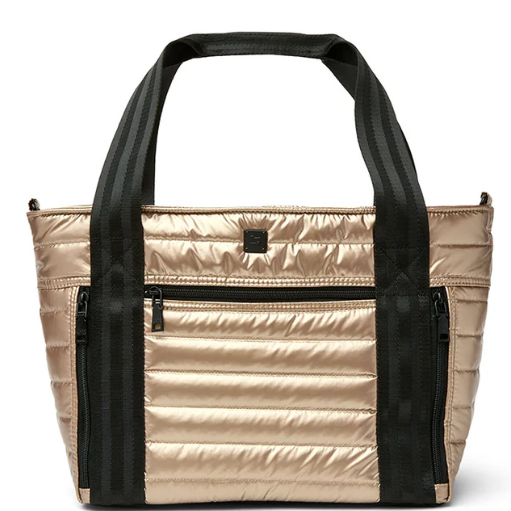 Think Royln Jr. Jetset Wingman travel bag with multicolor daisies design, compact and stylish for on-the-go travel essentials.
